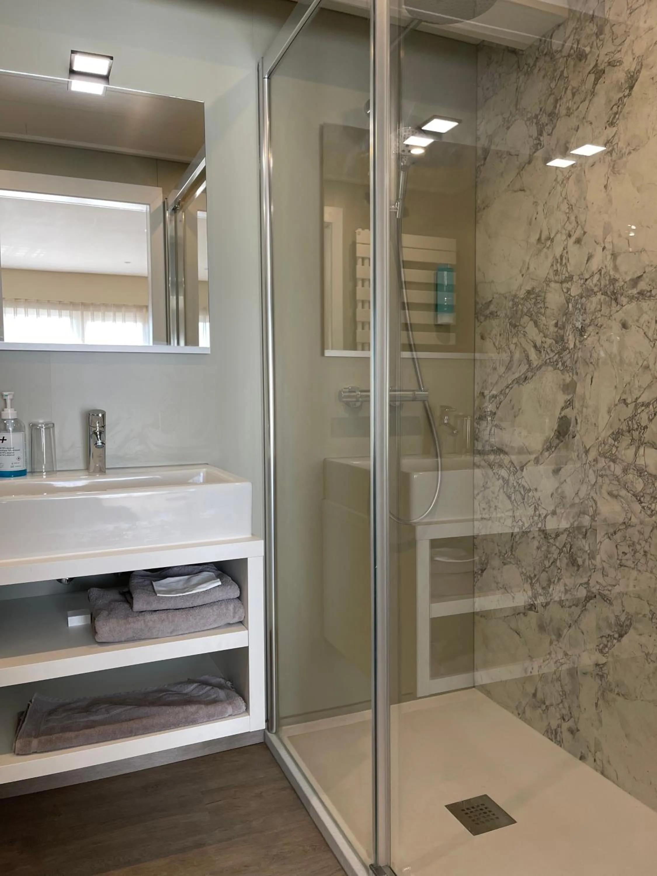 Shower in Villa Hotel