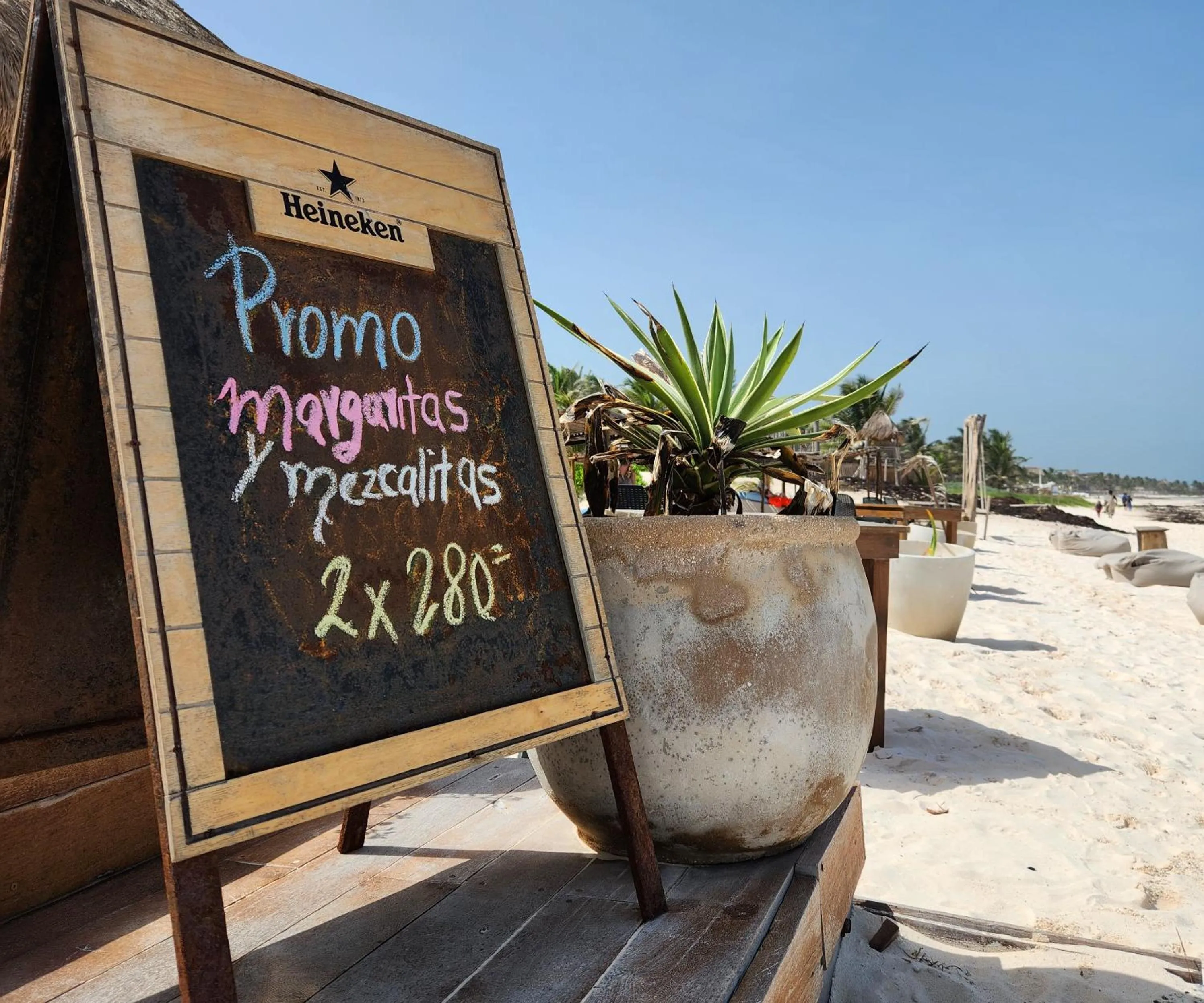 Beach in Pal Mar Glamtainer Tulum