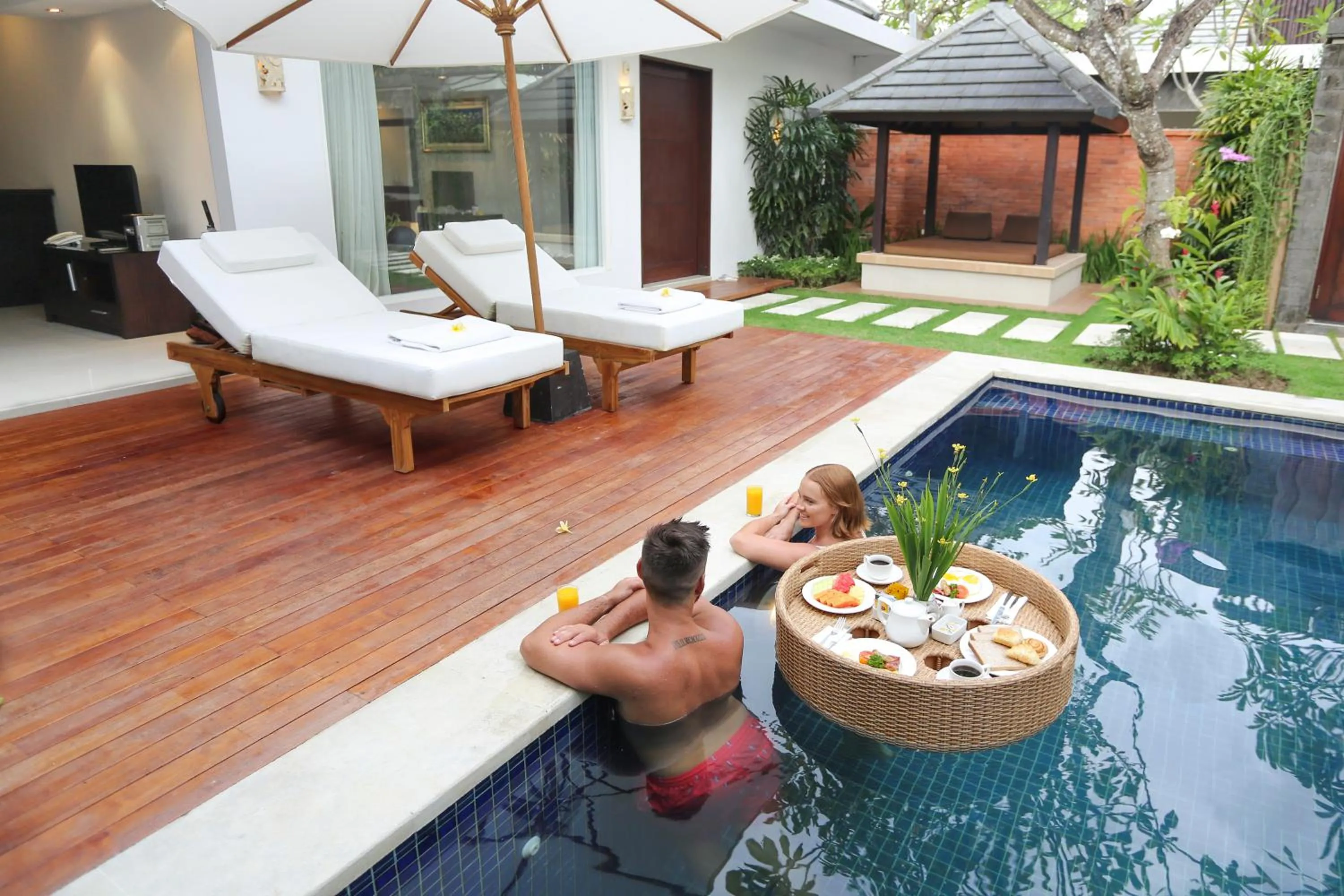Garden in The Yubi Boutique Villas Seminyak