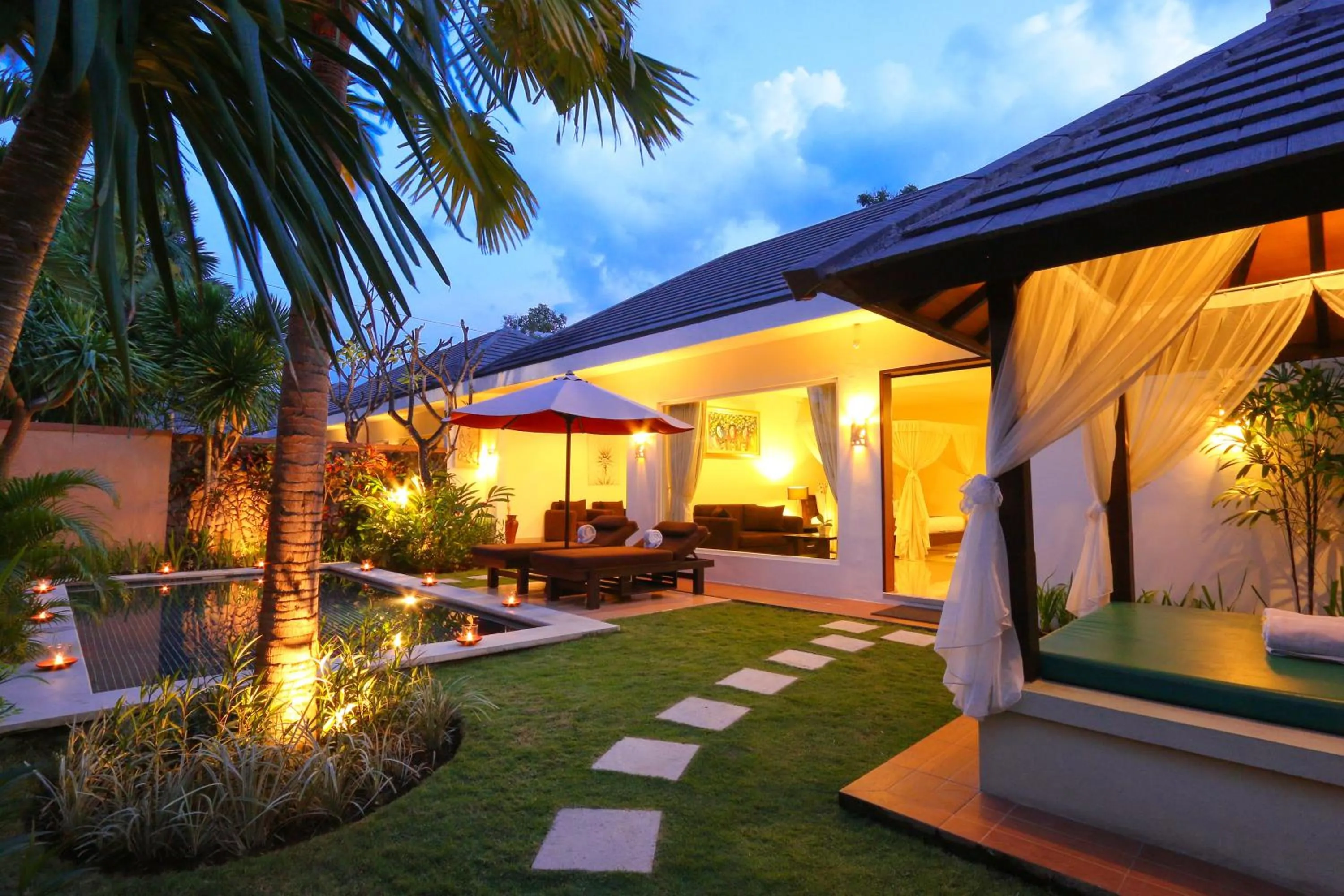 Garden in The Yubi Boutique Villas Seminyak