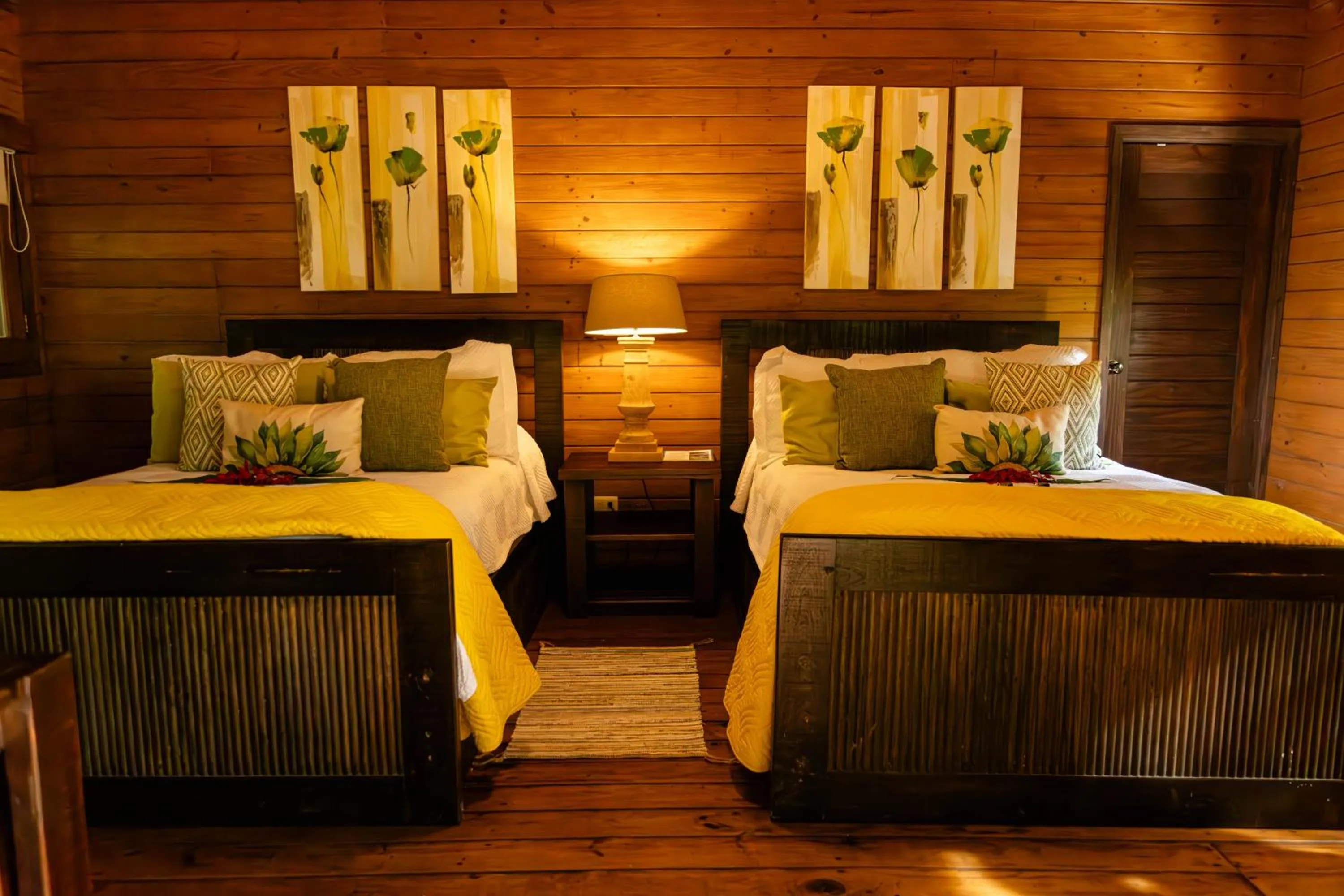 Bed in Platon Ecolodge