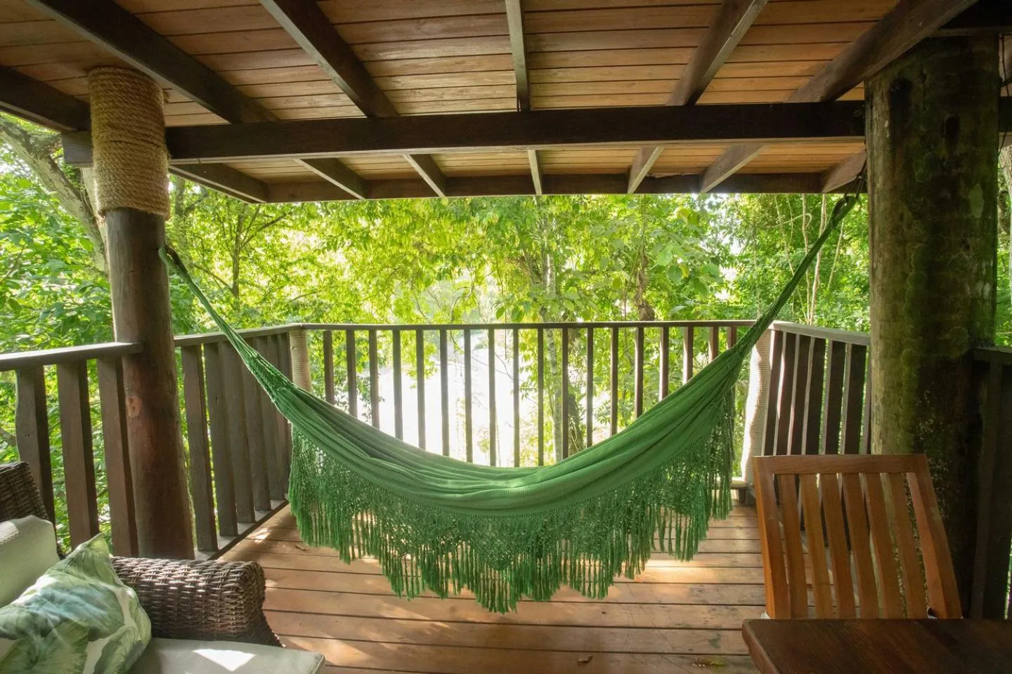 Balcony/Terrace in Platon Ecolodge