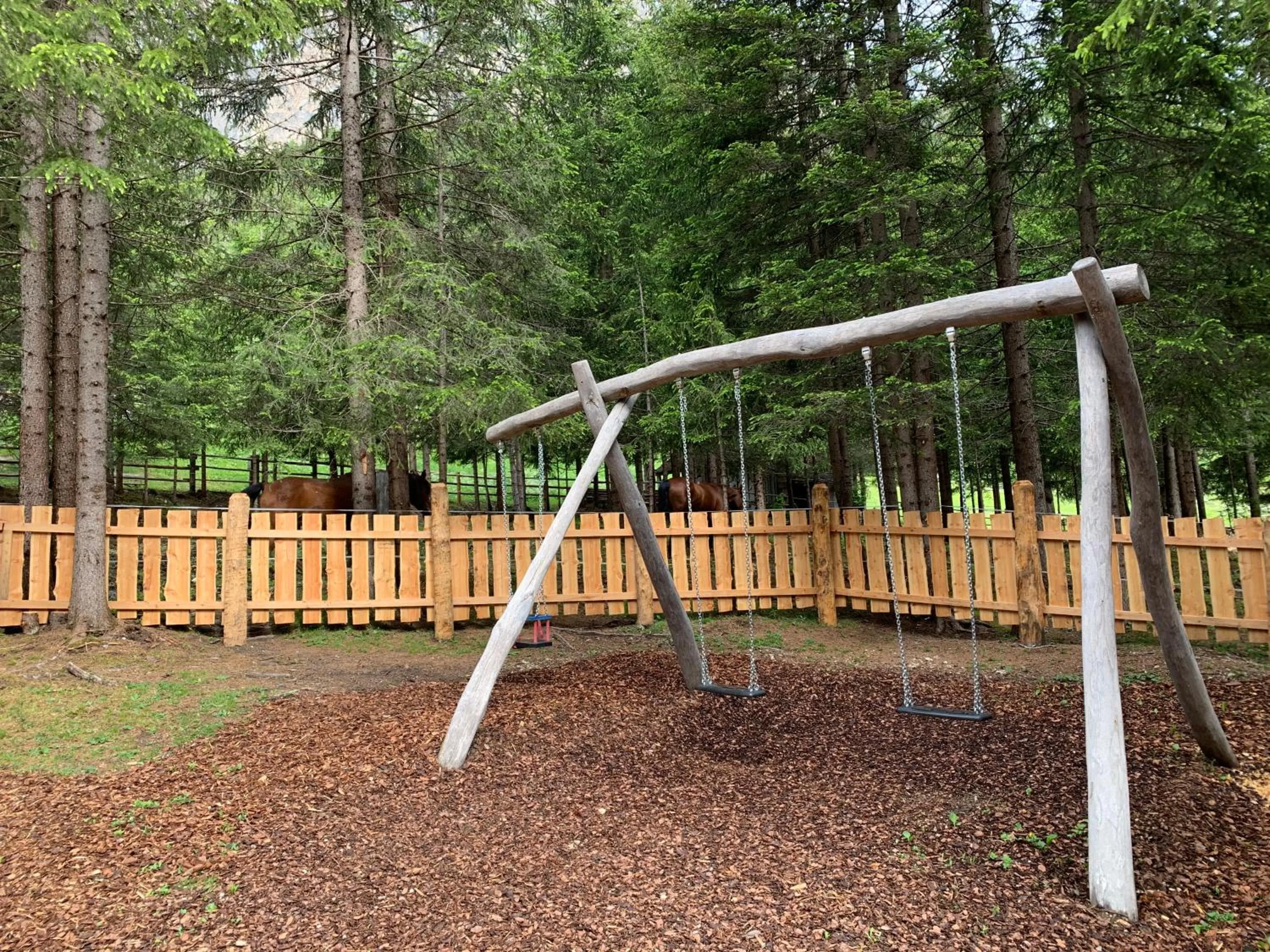 Children play ground in Hotel Cristallo - Wellness Mountain Living