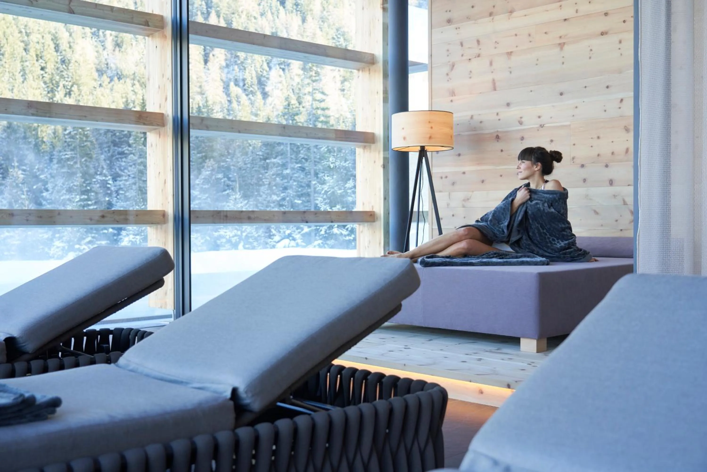 Spa and wellness centre/facilities in Hotel Cristallo - Wellness Mountain Living