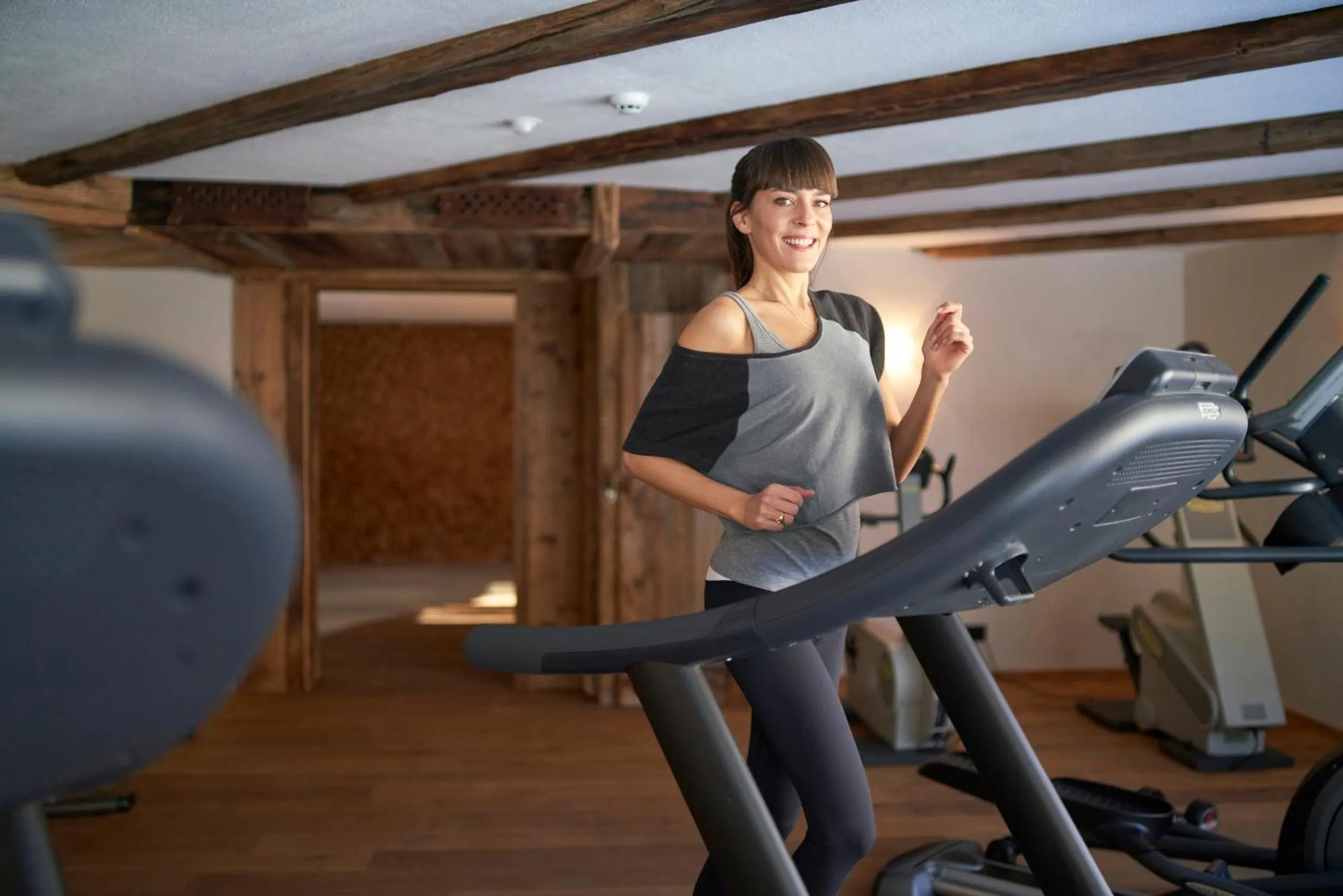 Fitness centre/facilities in Hotel Cristallo - Wellness Mountain Living
