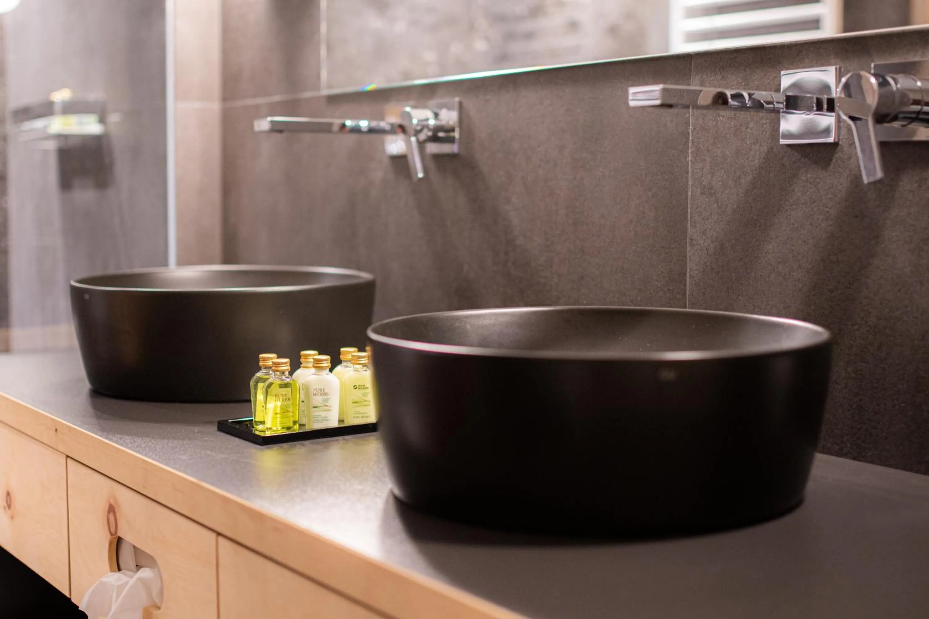 Bathroom in Hotel Cristallo - Wellness Mountain Living