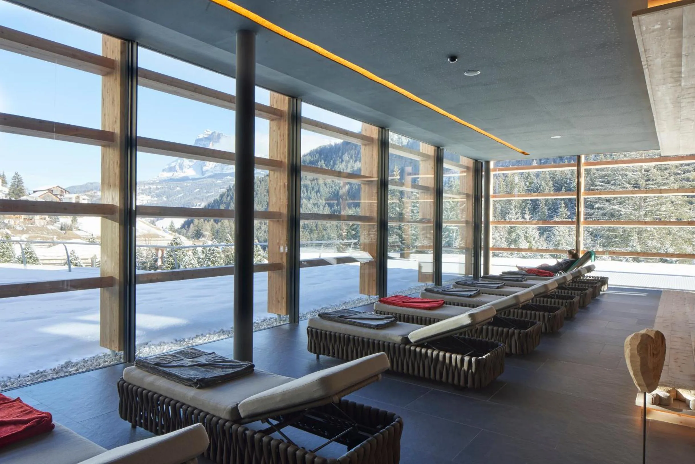 Spa and wellness centre/facilities in Hotel Cristallo - Wellness Mountain Living
