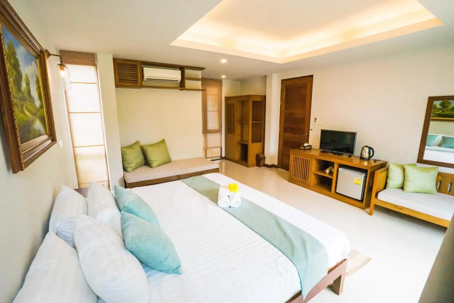 Bed in Anyamanee Resort