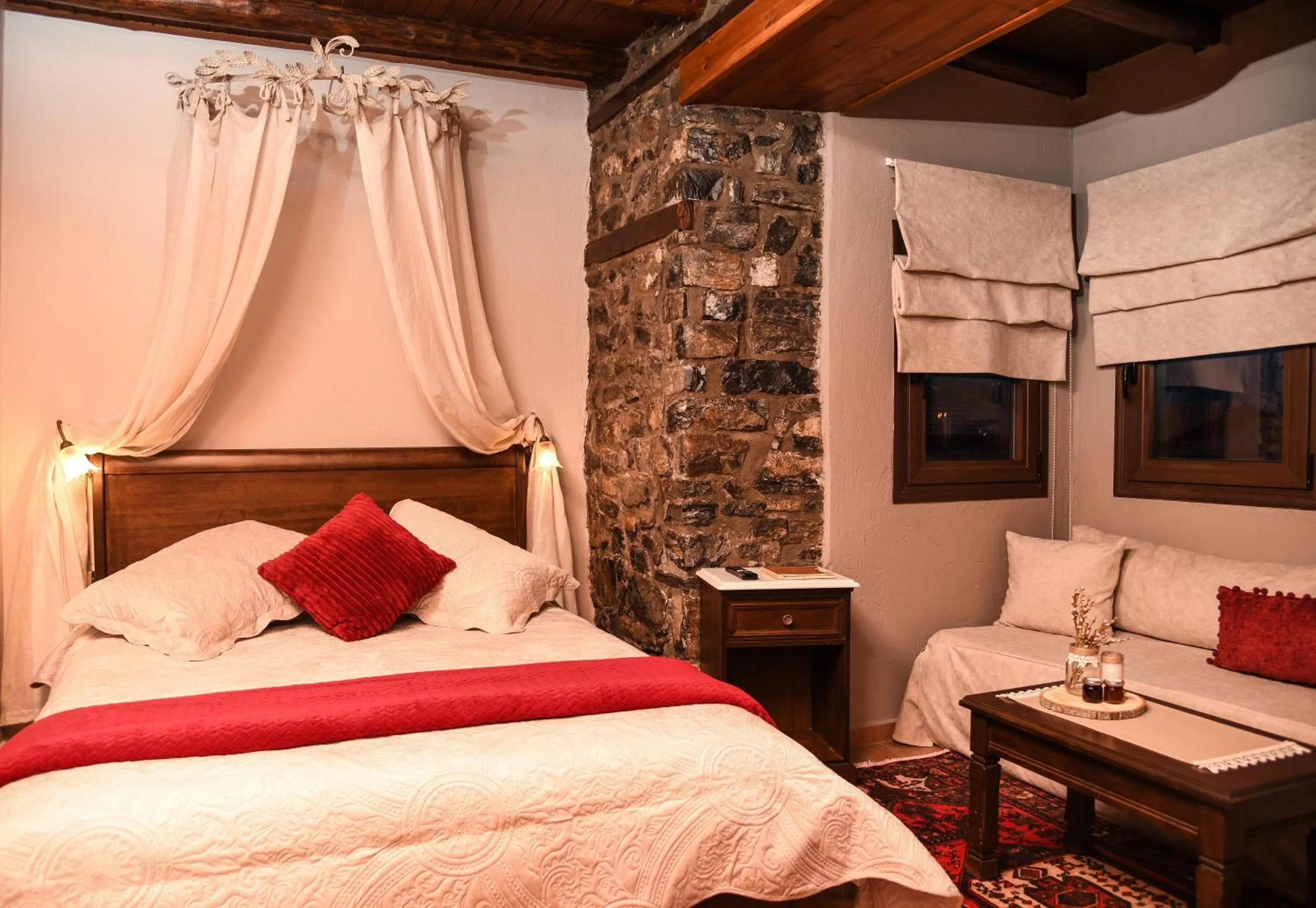 Bed in Αρχοντικό Ταρσούνα