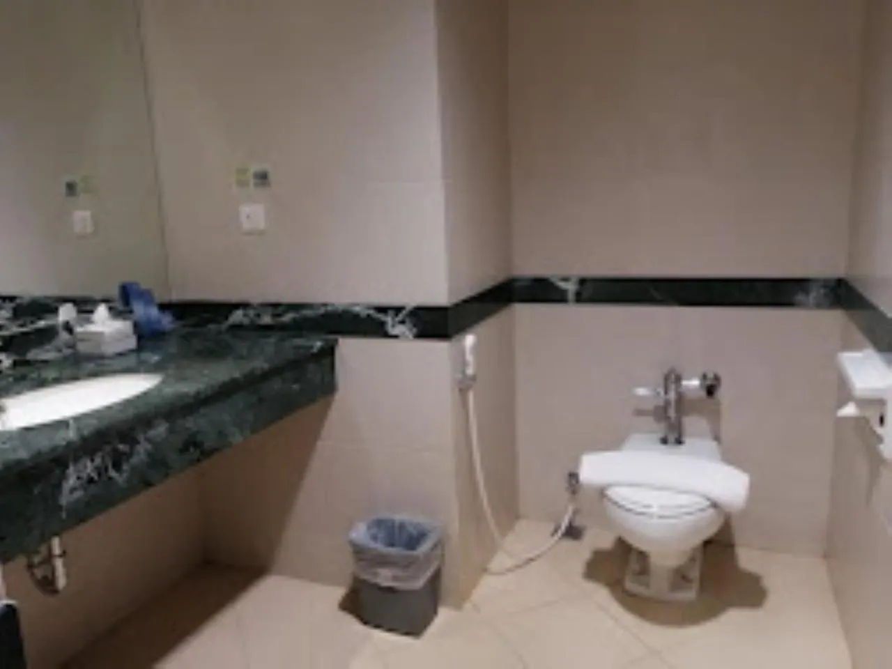 Bathroom in Grand Elite Hotel Pekanbaru