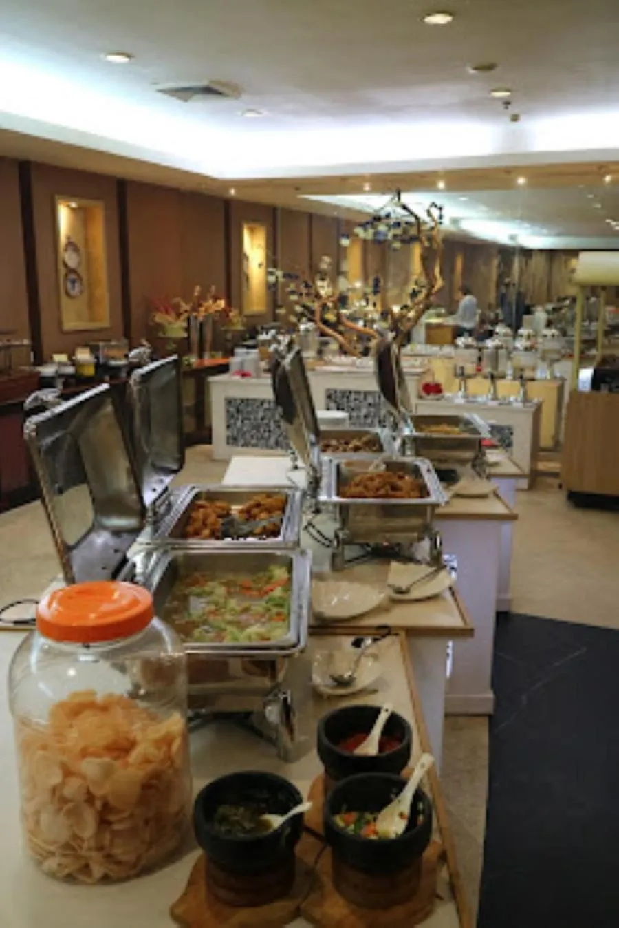 Breakfast in Grand Elite Hotel Pekanbaru