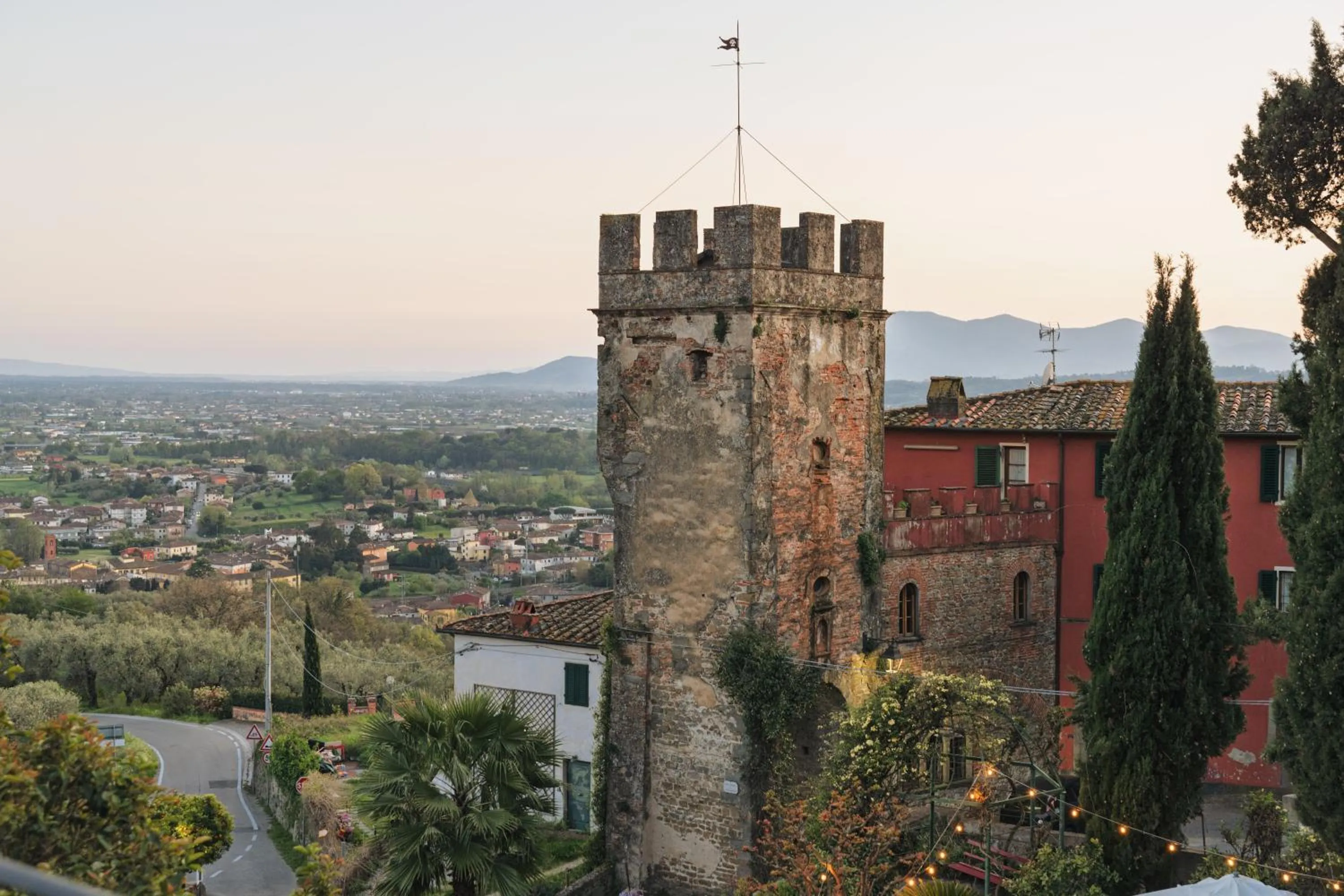 Natural landscape in Hotel Villa Sermolli
