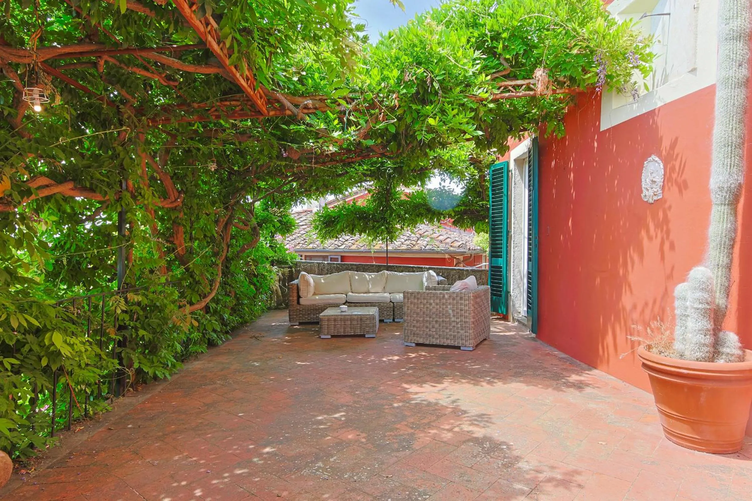 Balcony/Terrace in Hotel Villa Sermolli