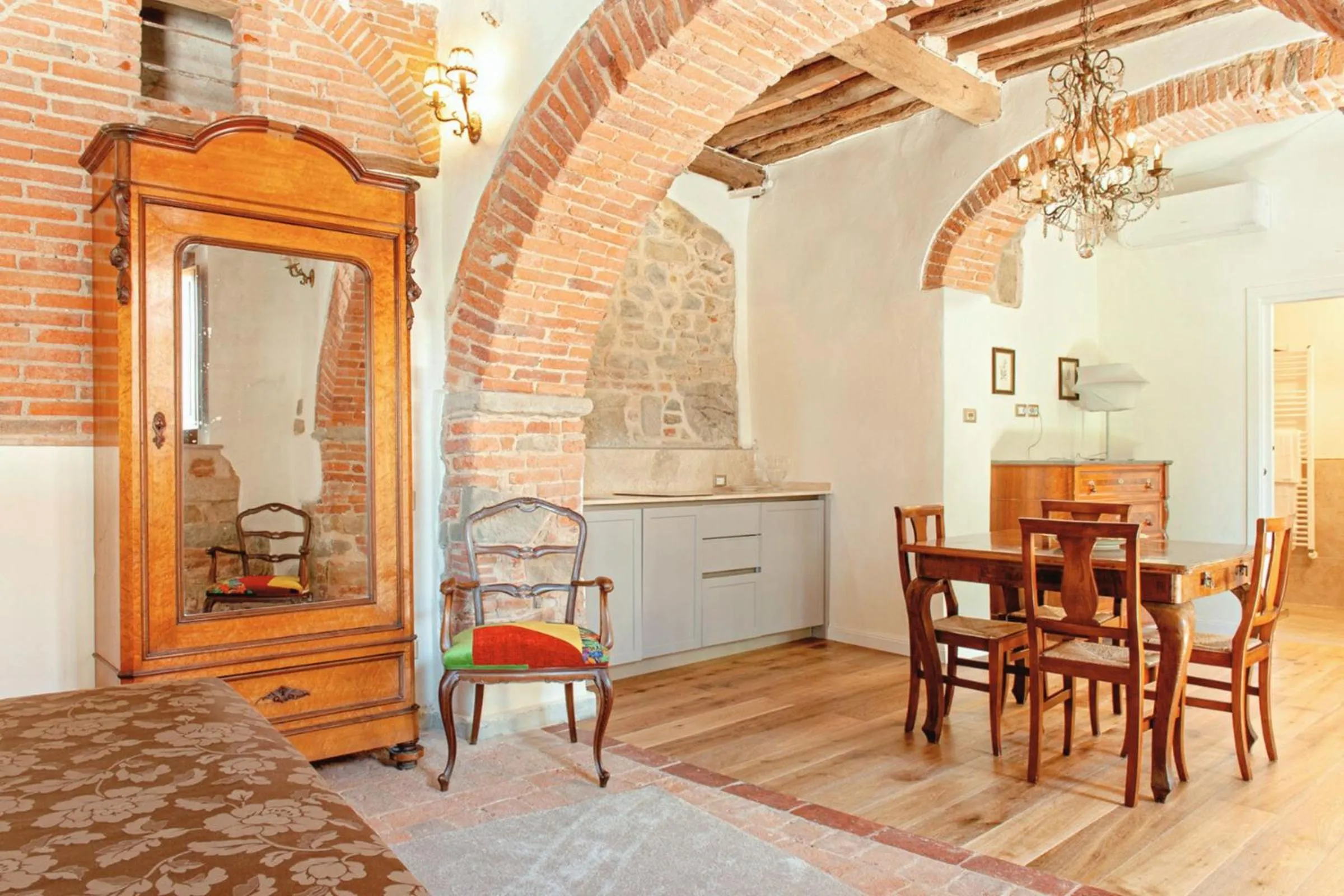 Seating area in Hotel Villa Sermolli
