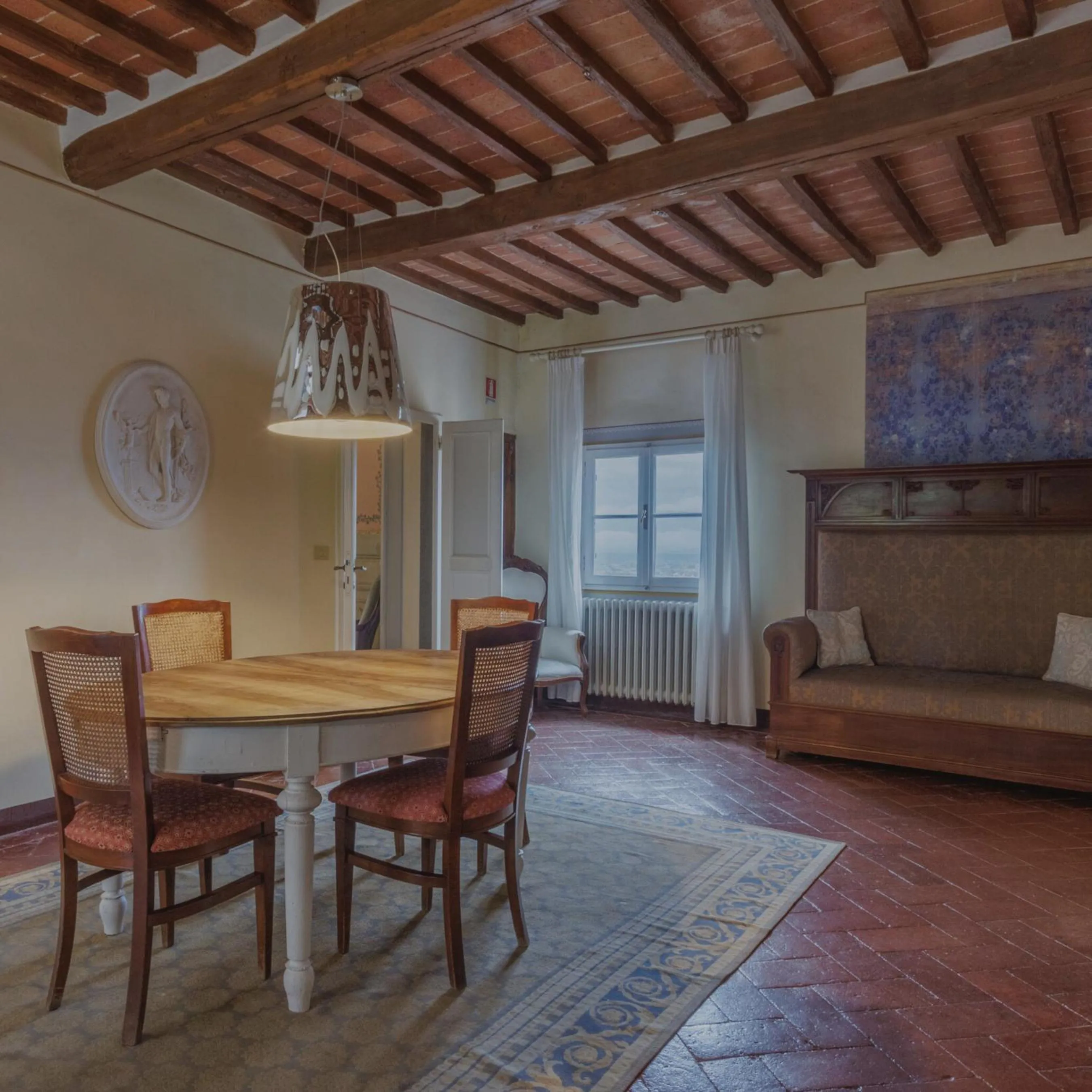 Living room in Hotel Villa Sermolli