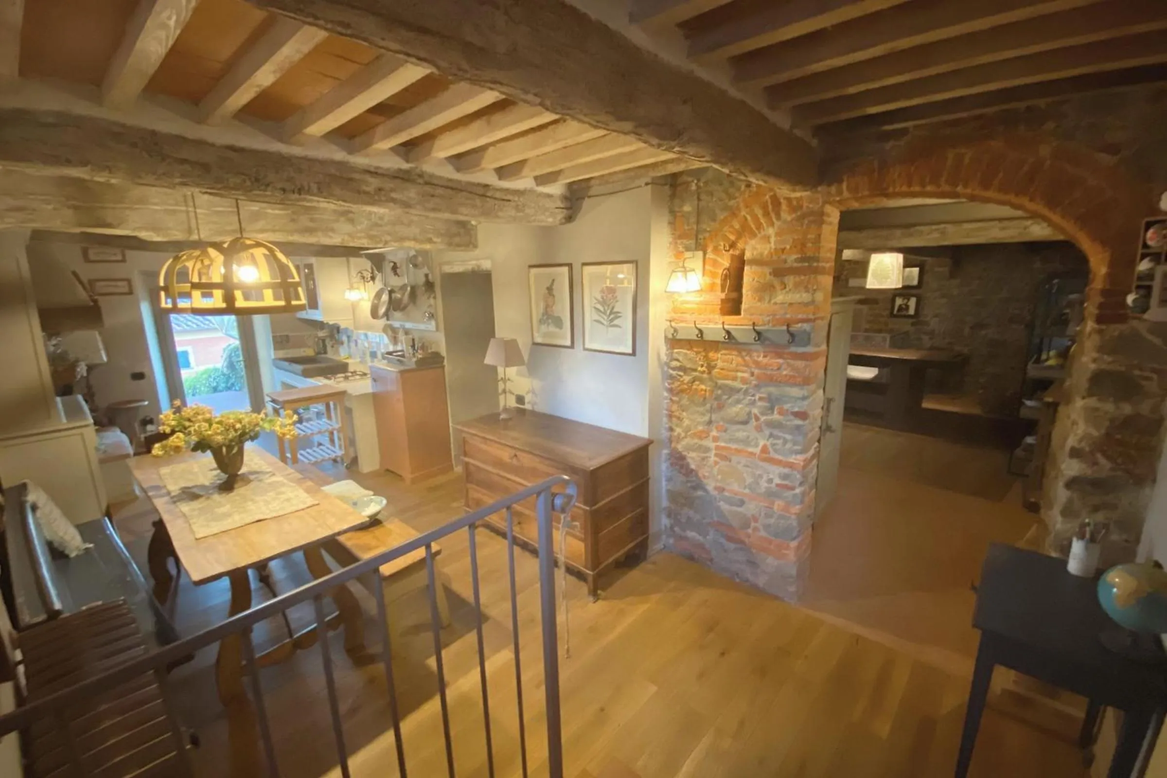 Kitchen or kitchenette in Hotel Villa Sermolli