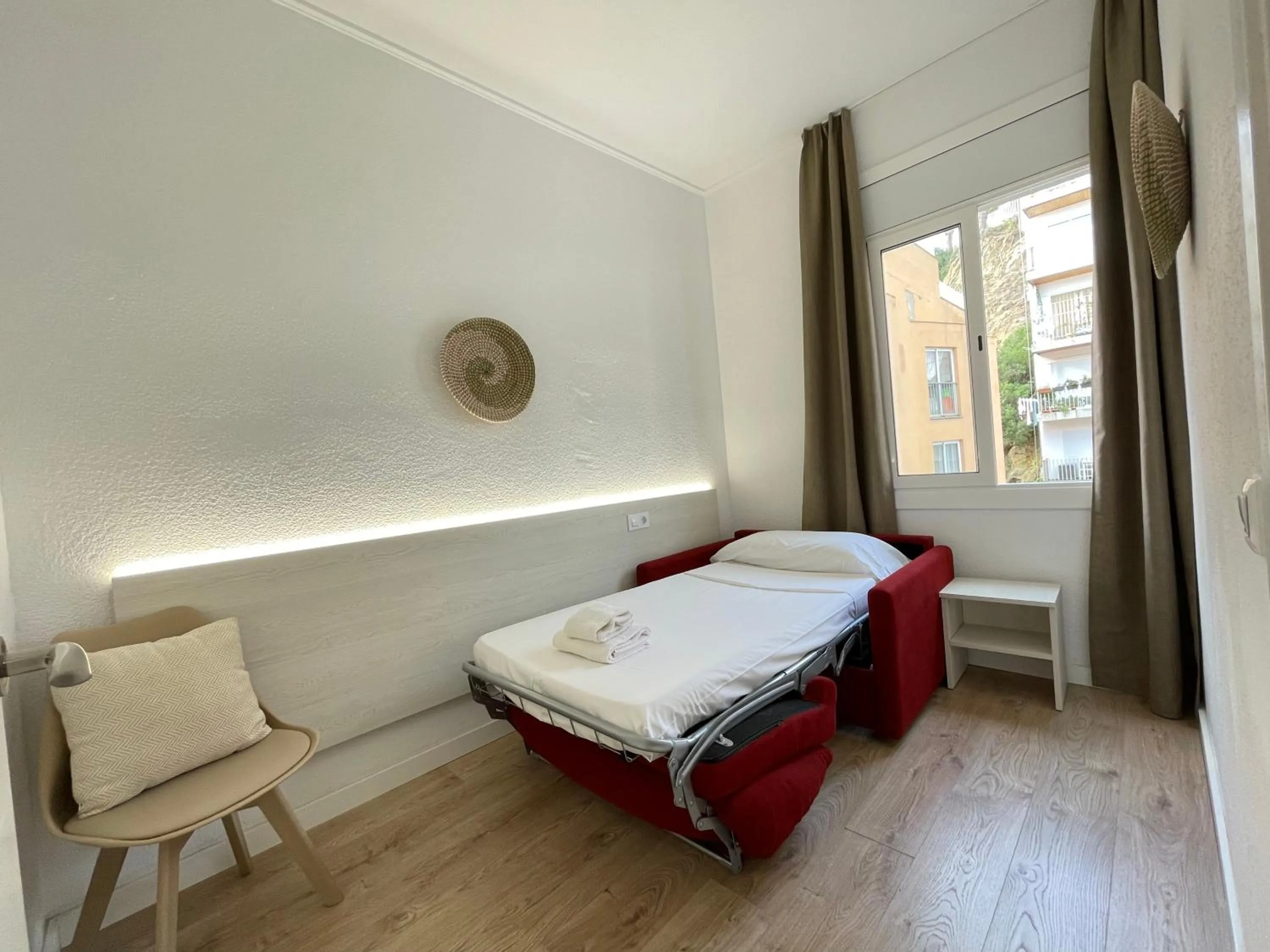 Bed in Apartamentos Venecia
