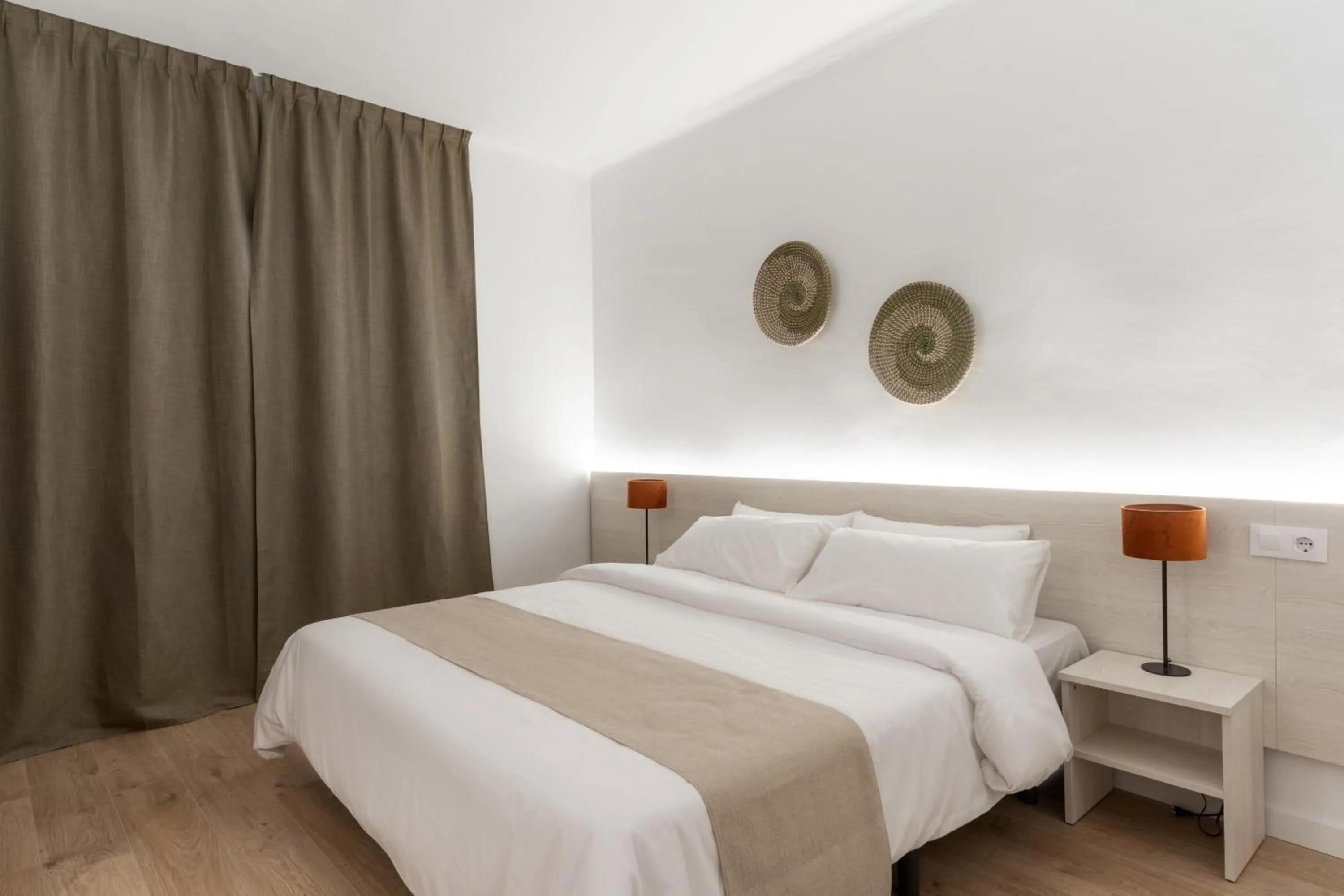 Bed in Apartamentos Venecia
