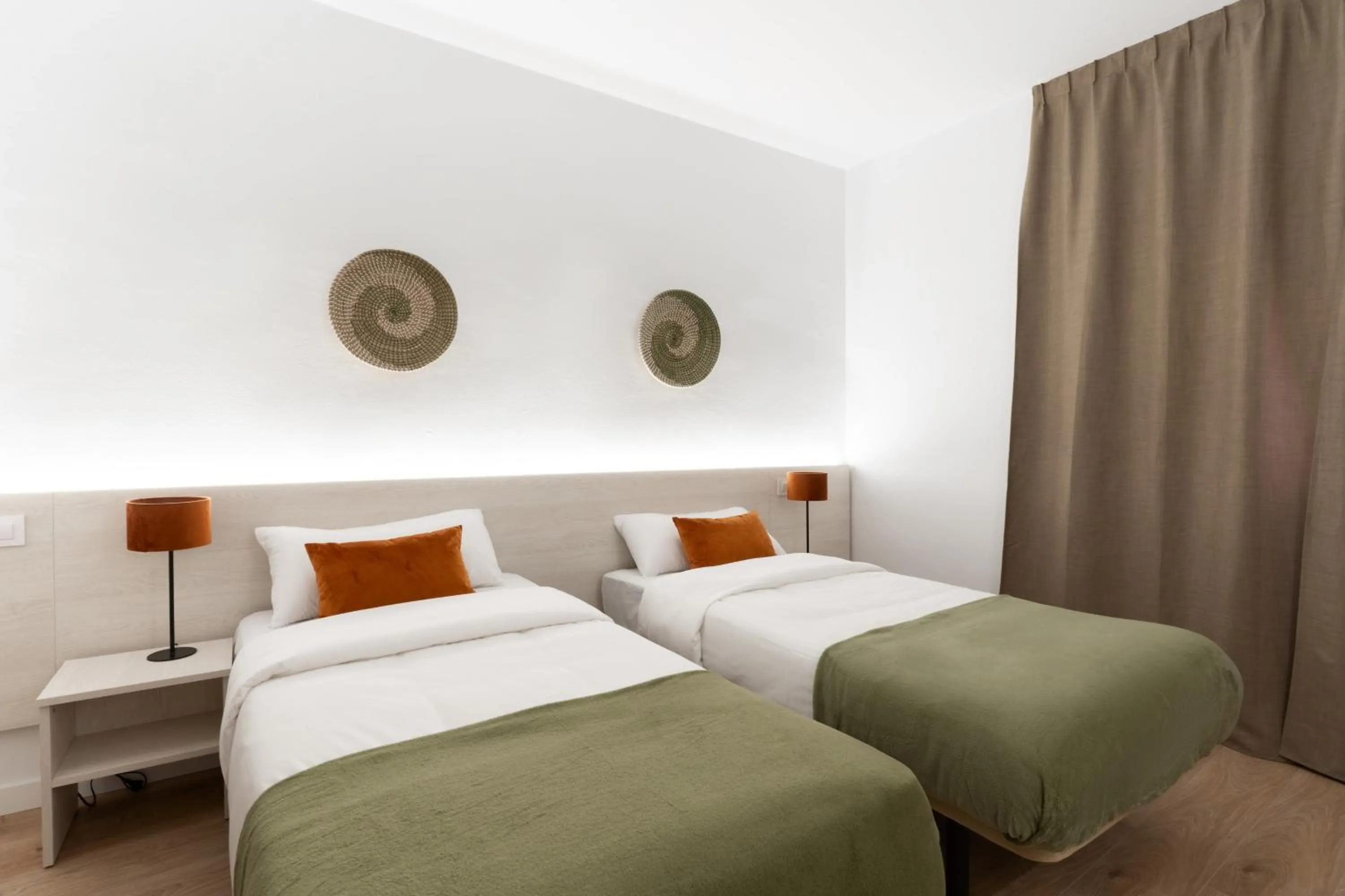 Bed in Apartamentos Venecia