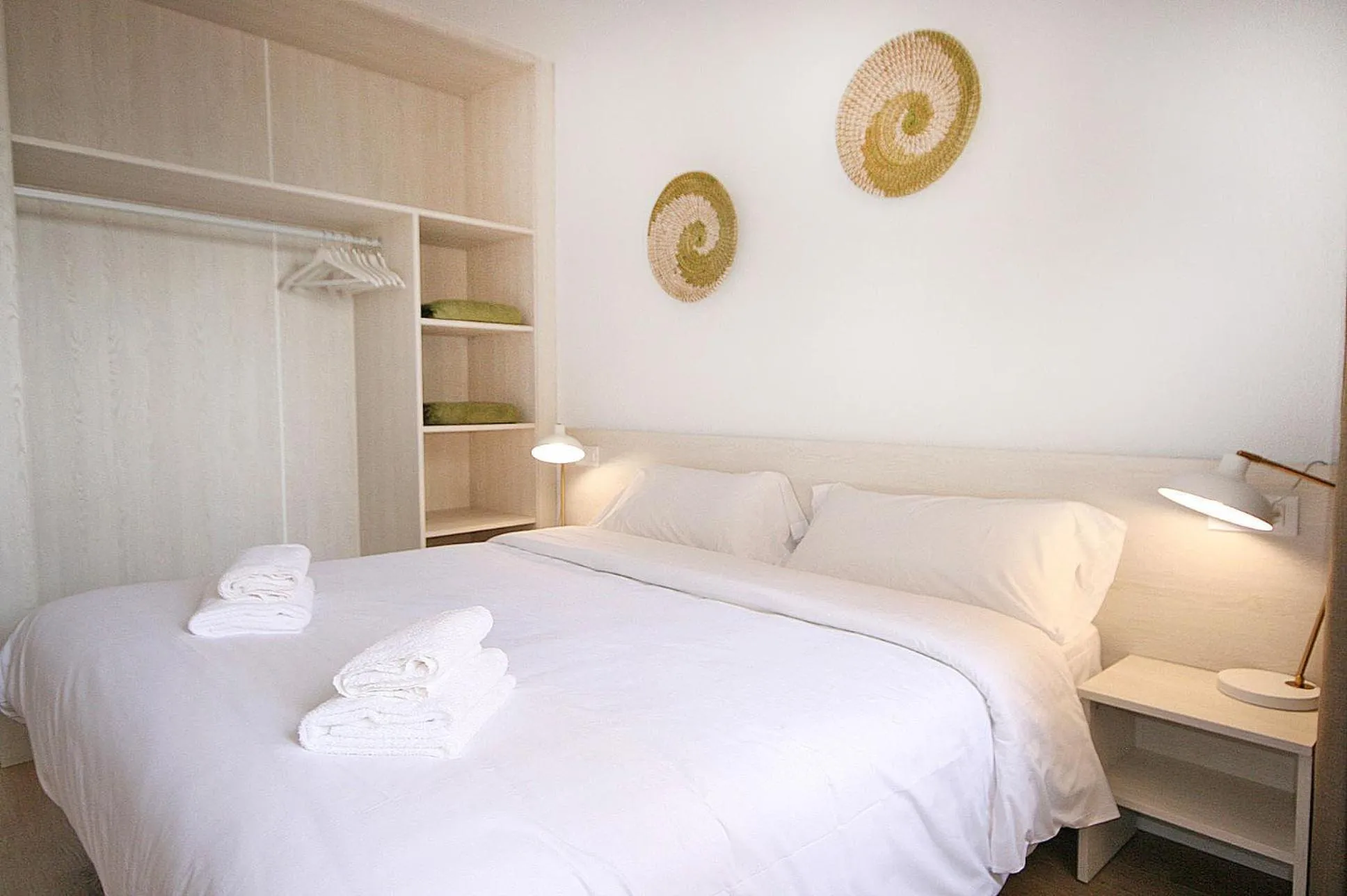 Bed in Apartamentos Venecia