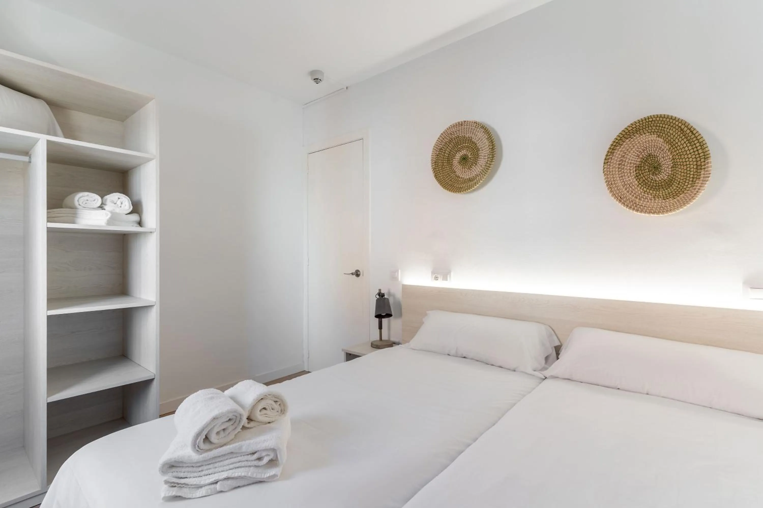 Bed in Apartamentos Venecia