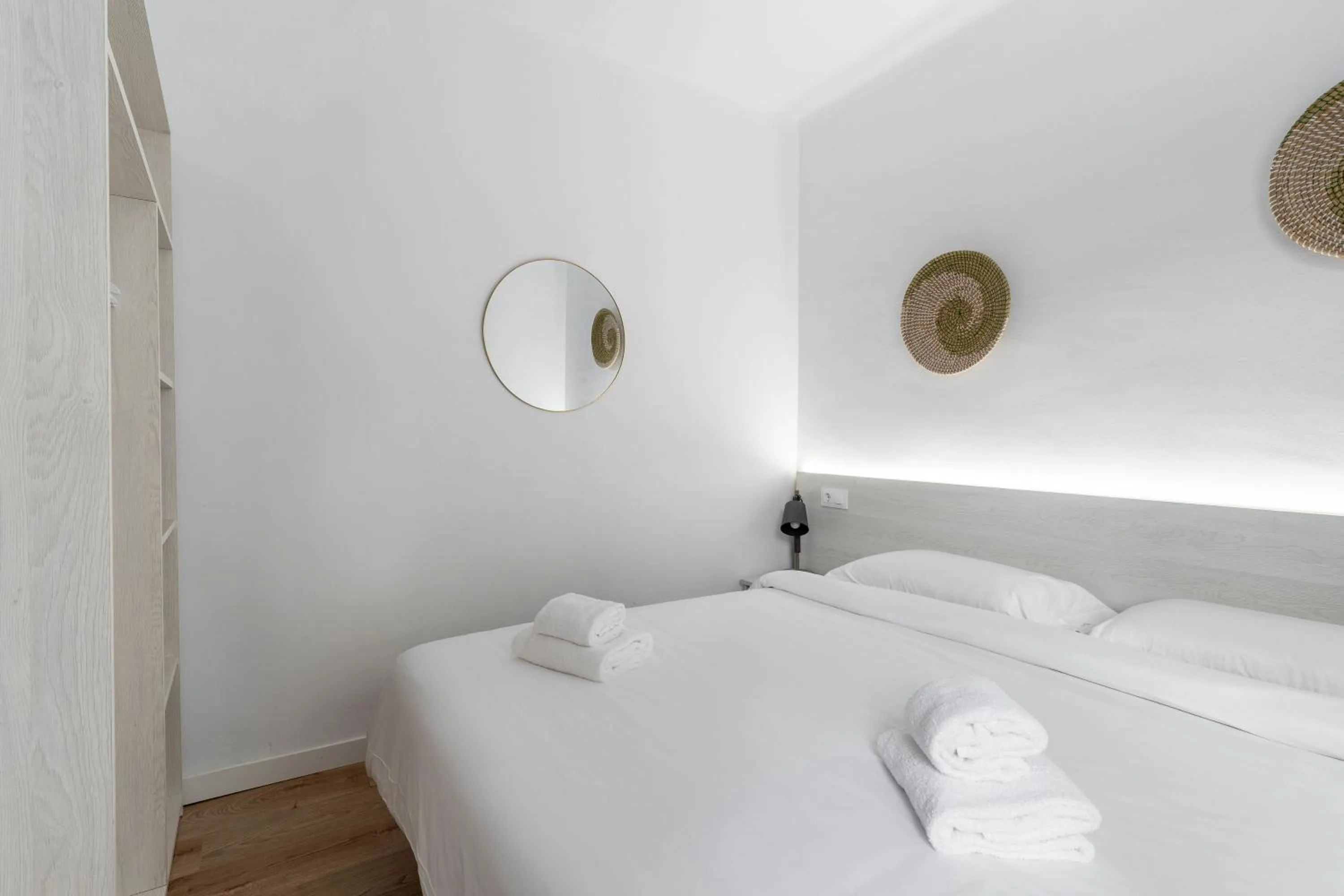 Bed in Apartamentos Venecia