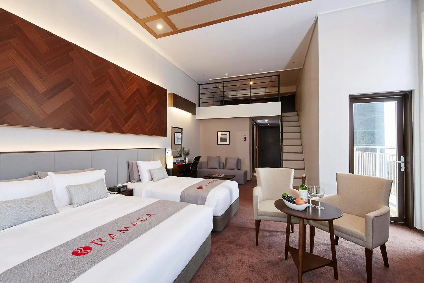 Bedroom, Bed in Ramada Hotel & Suite by Wyndham Gangwon Pyeongchang