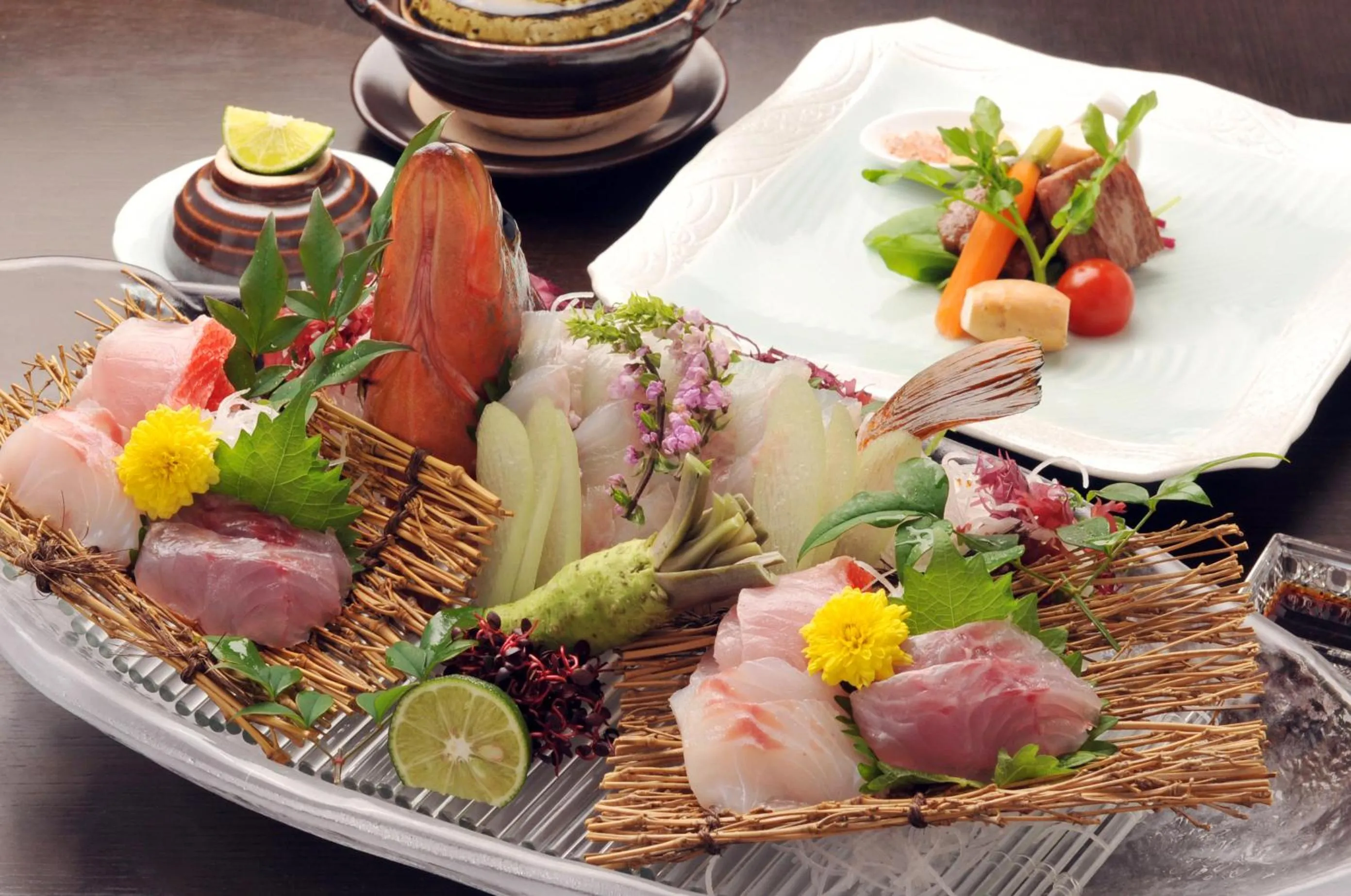 Dinner in Ito Yukitei Kawana Bettei