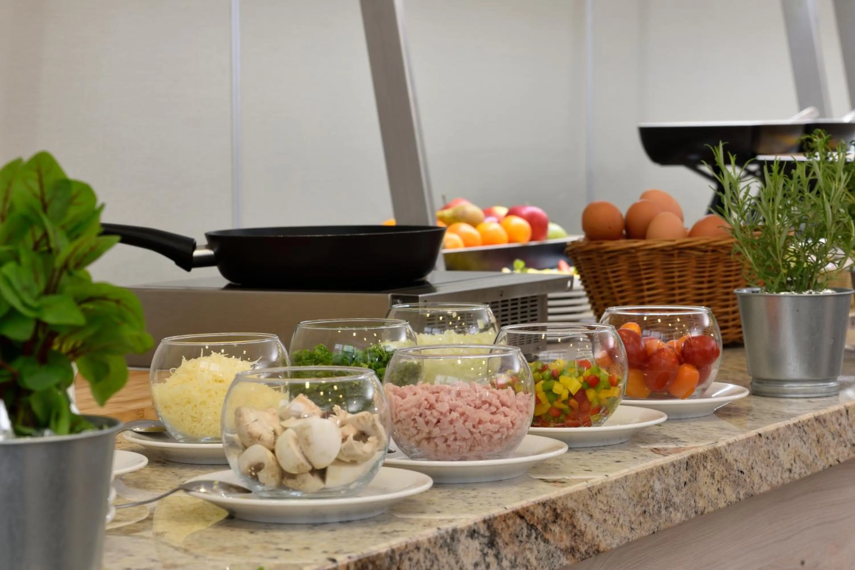 Food close-up in City Hotel