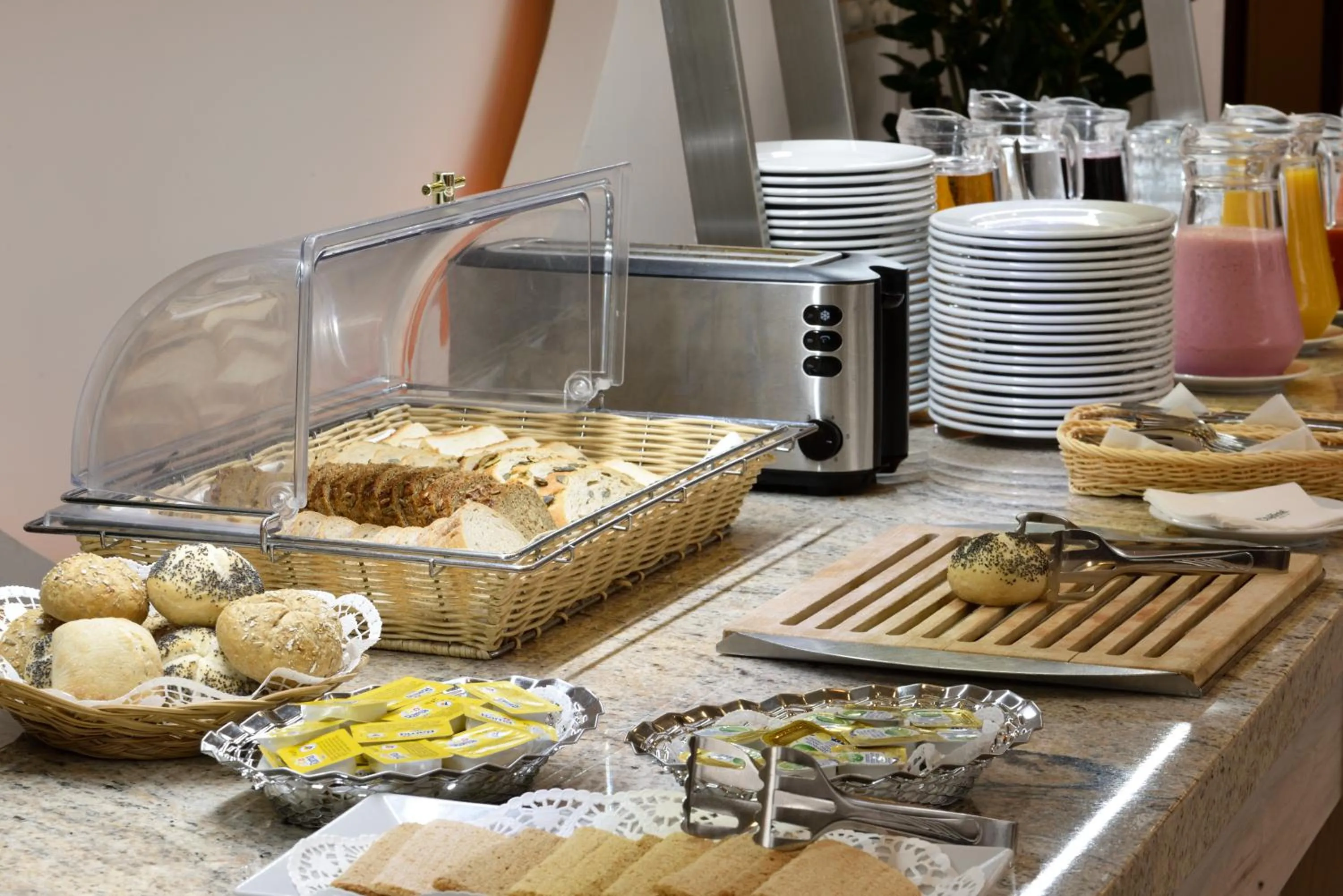 Buffet breakfast in City Hotel