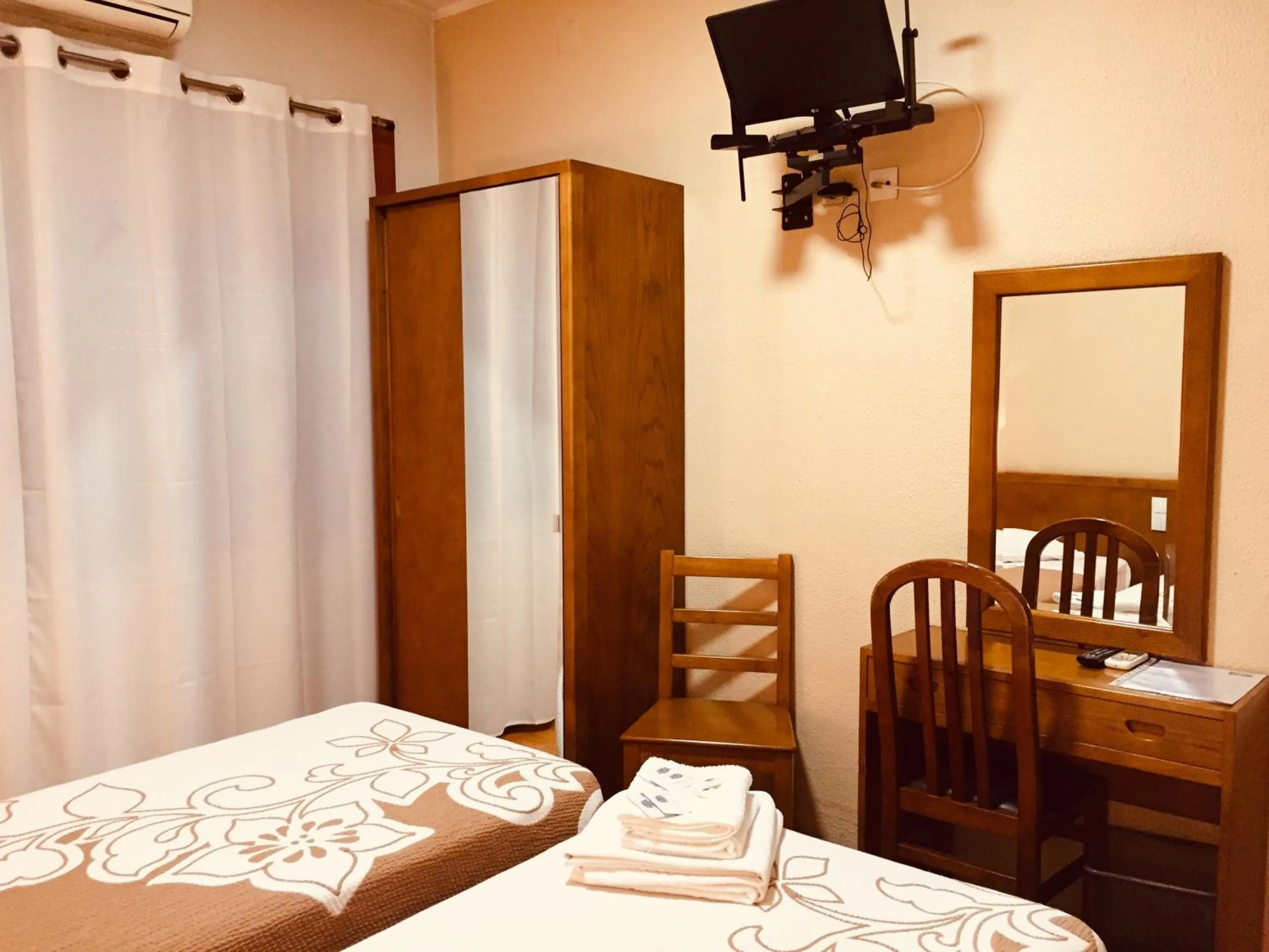 Bed in Hotel Portinari