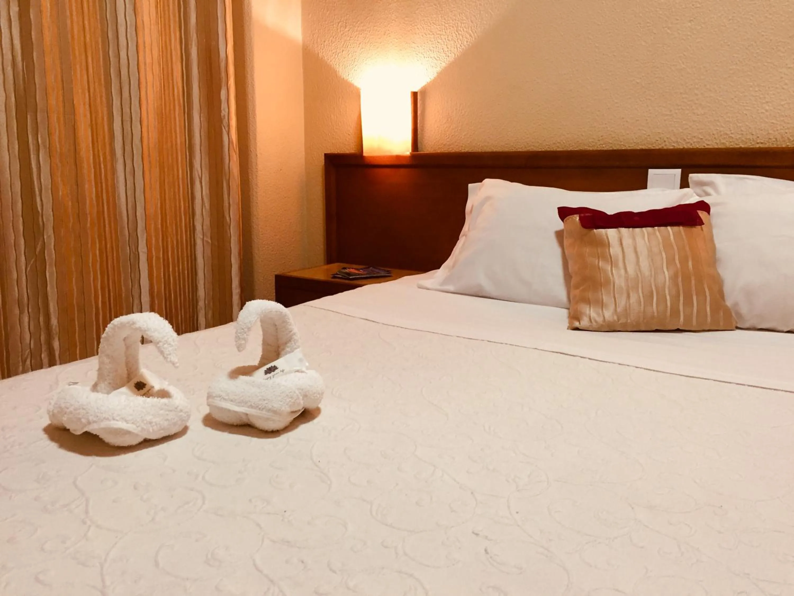 Bed in Hotel Portinari