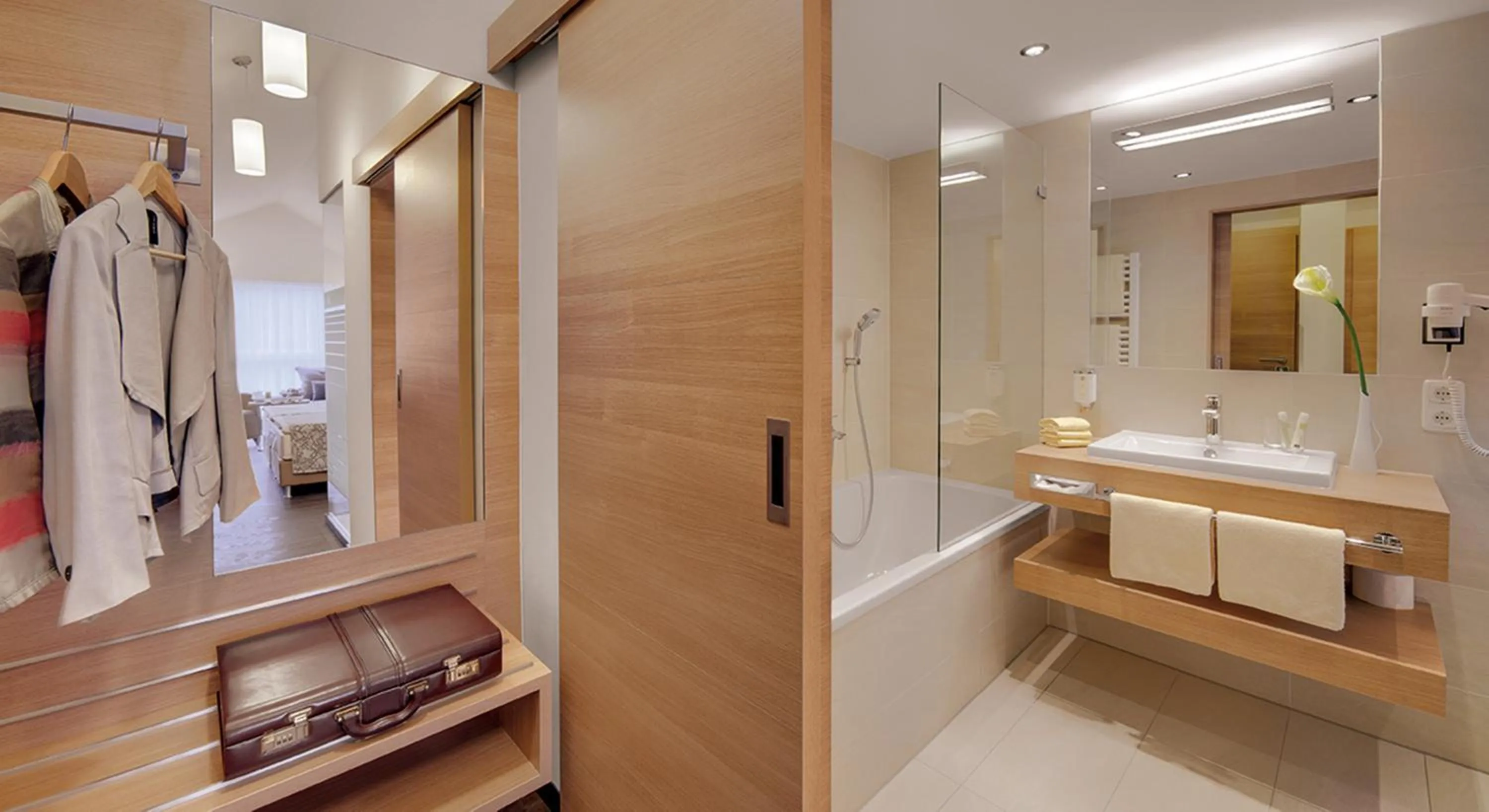 Bathroom in Hotel Holl