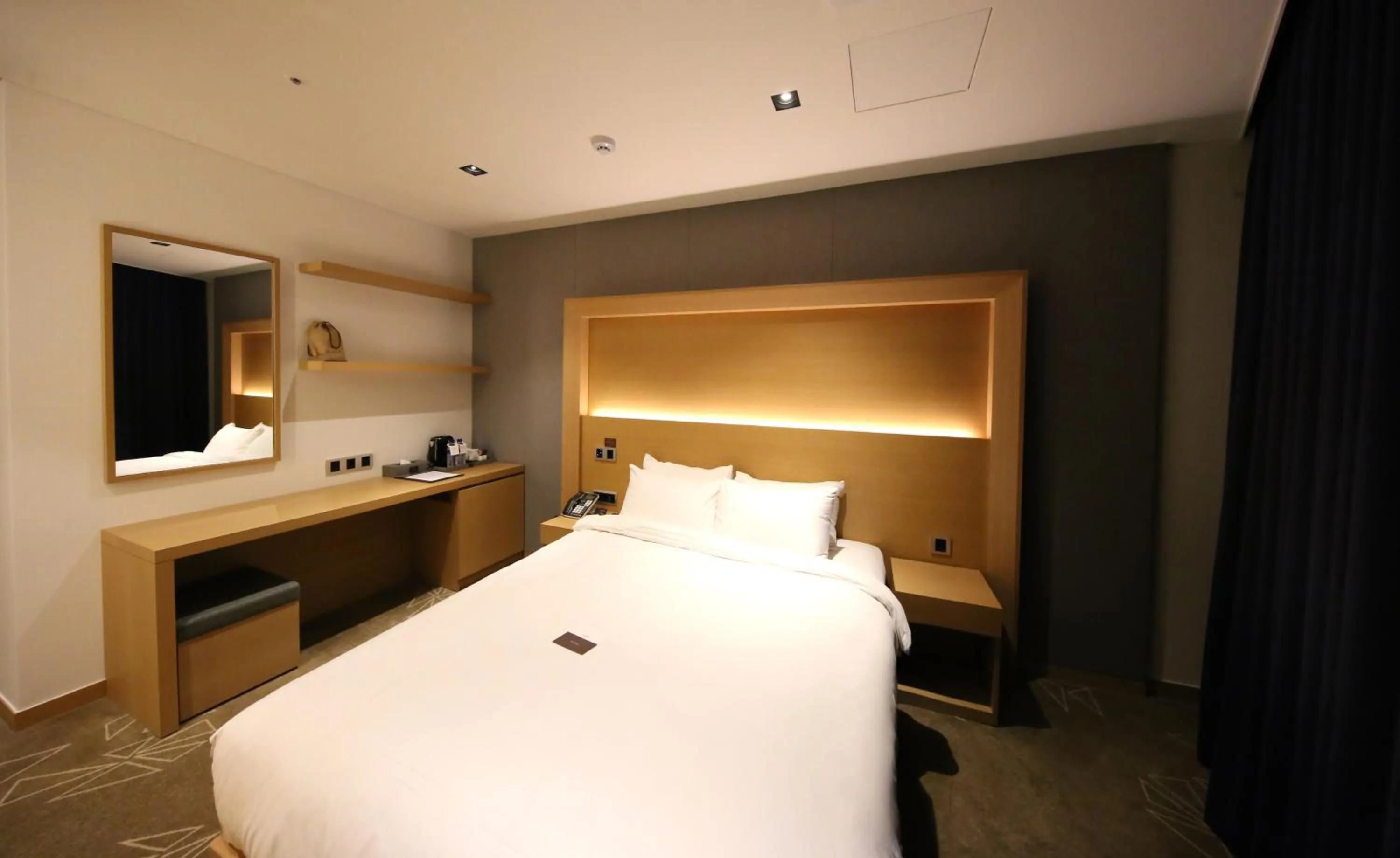 Bed in Sea Cruise Hotel