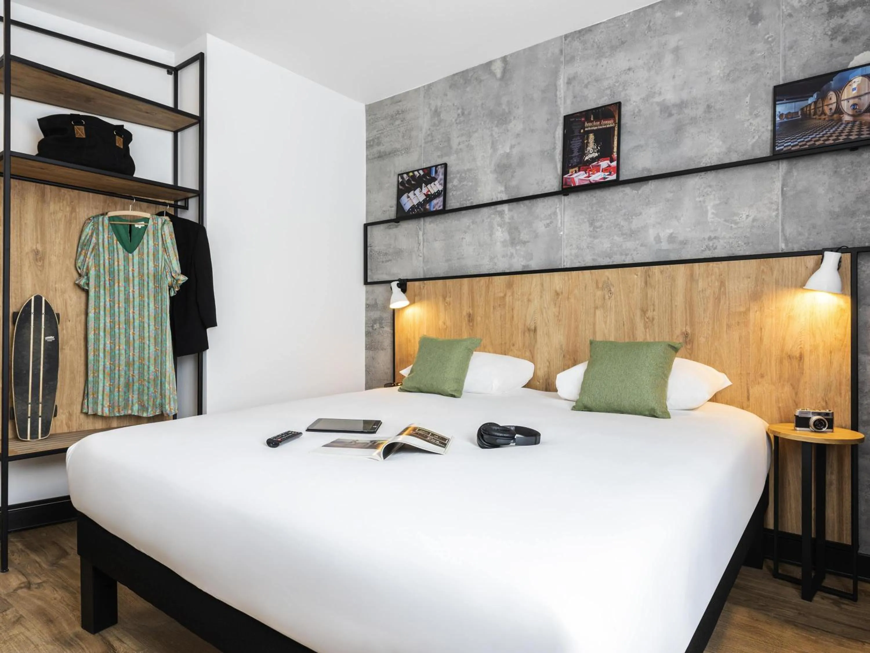 Bedroom, Bed in ibis Lyon Sud Oullins