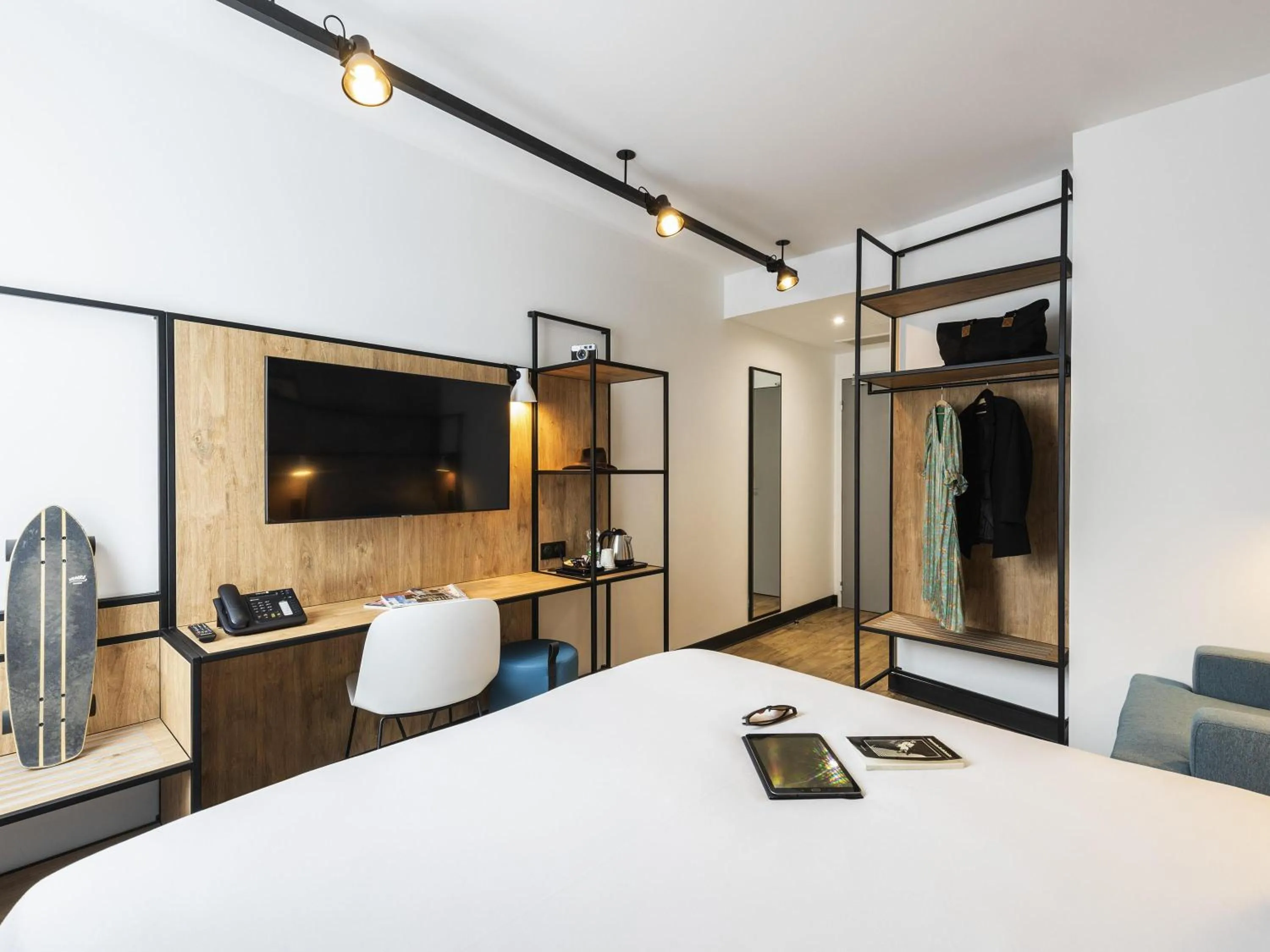 Bedroom, Bed in ibis Lyon Sud Oullins