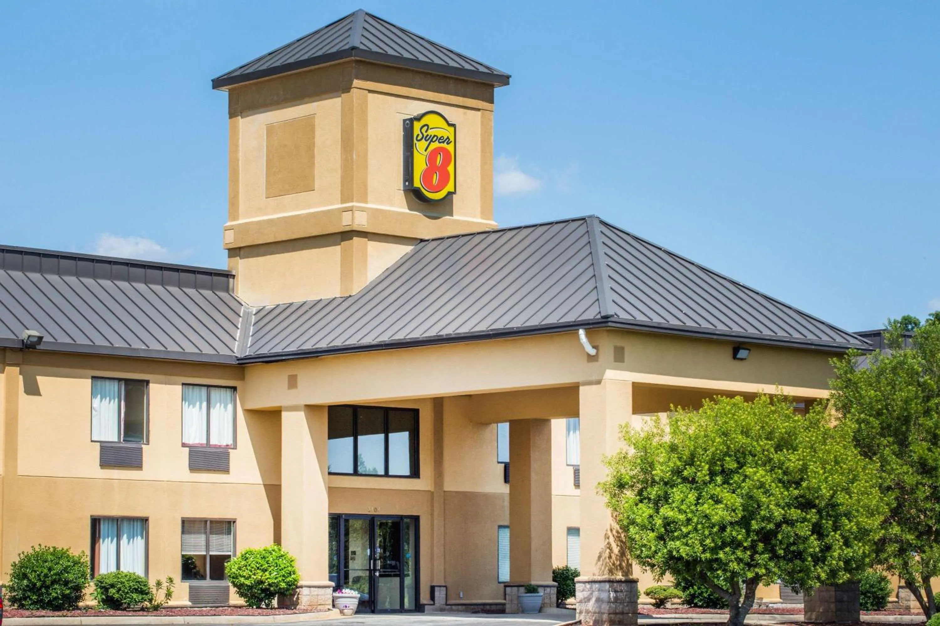 Property building in Super 8 by Wyndham Piedmont Greenville Area