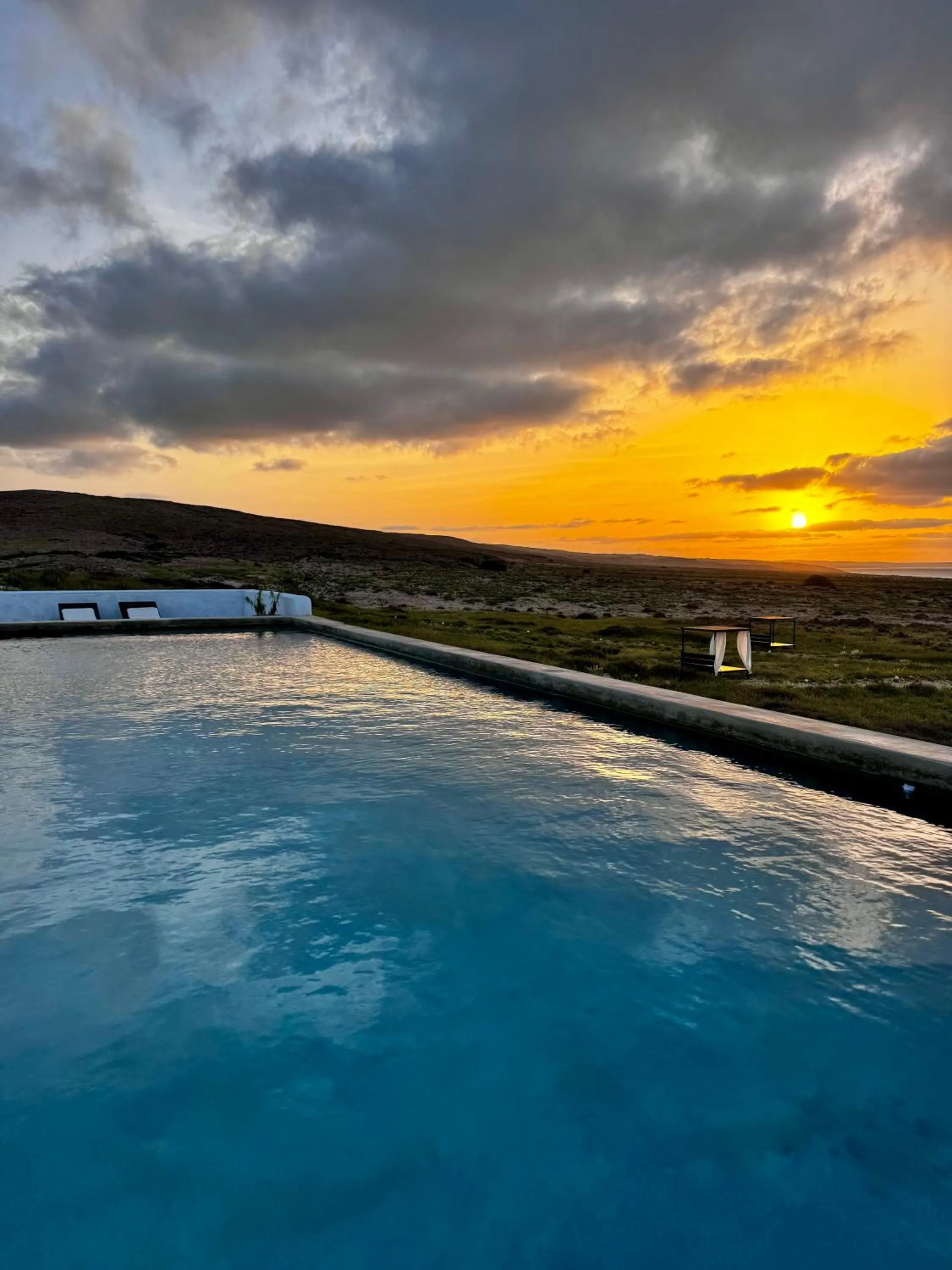 Swimming pool in Spinguera Ecolodge