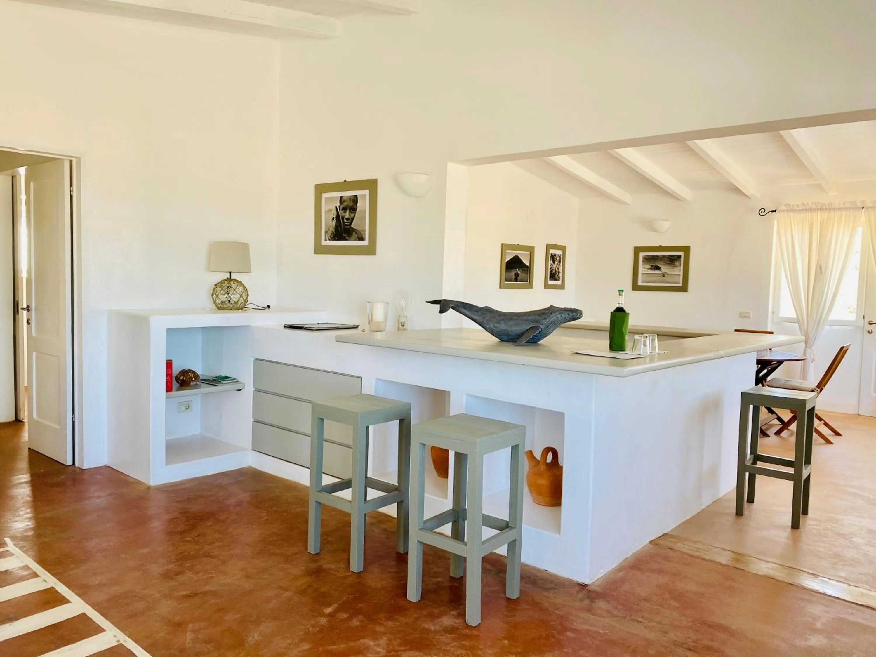 Kitchen or kitchenette in Spinguera Ecolodge