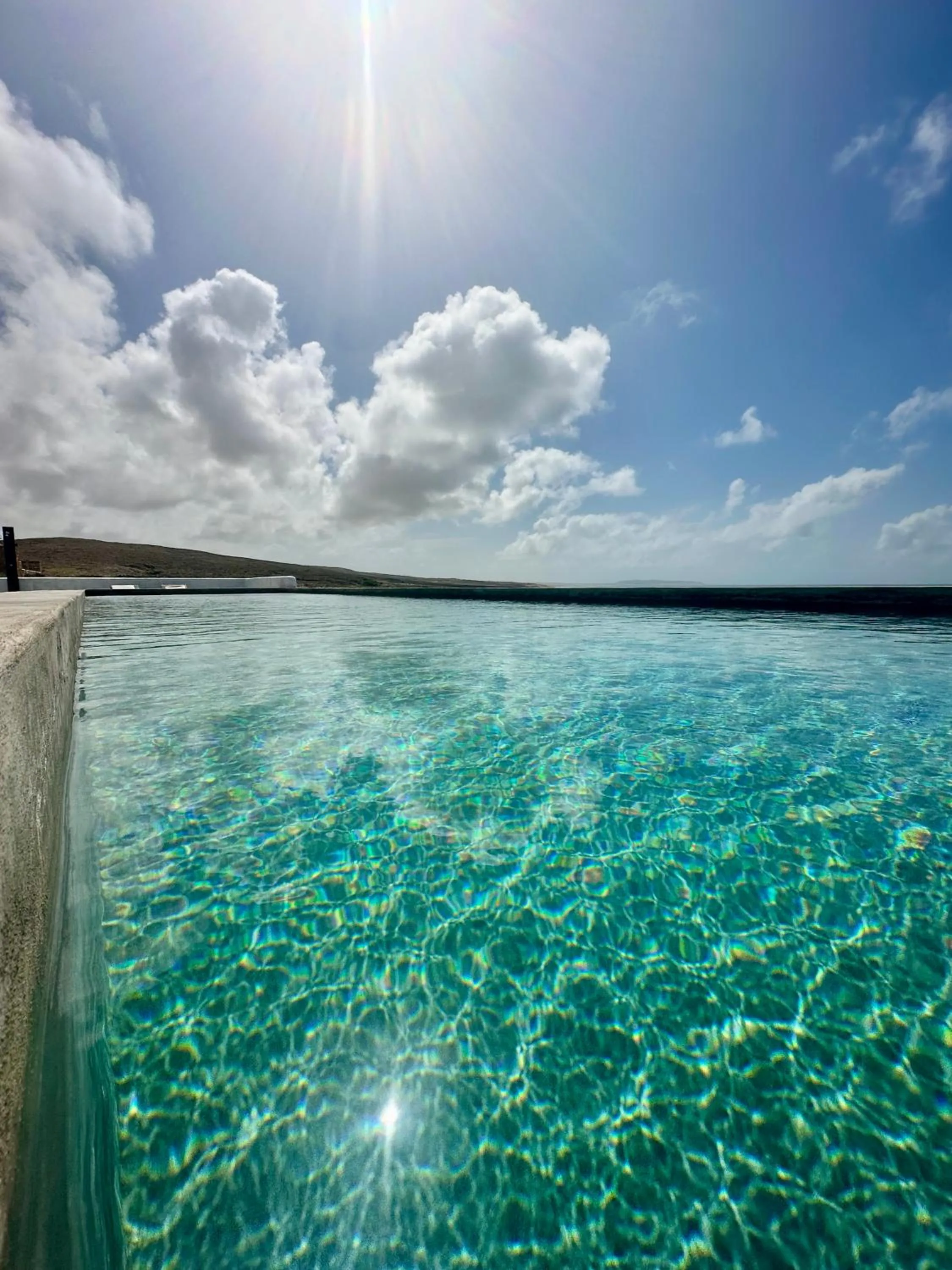 Swimming pool in Spinguera Ecolodge