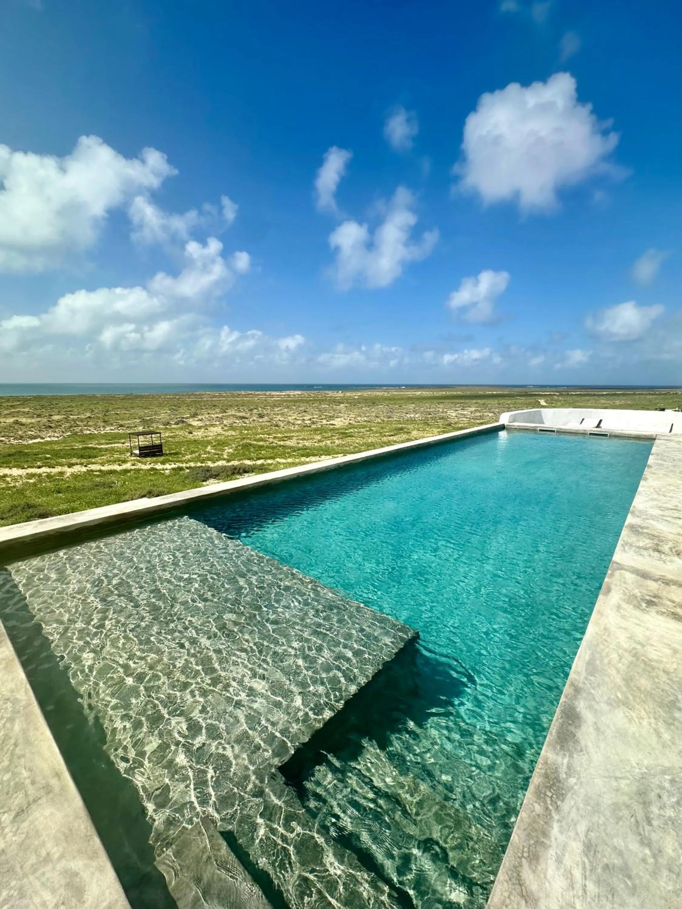 Swimming pool in Spinguera Ecolodge