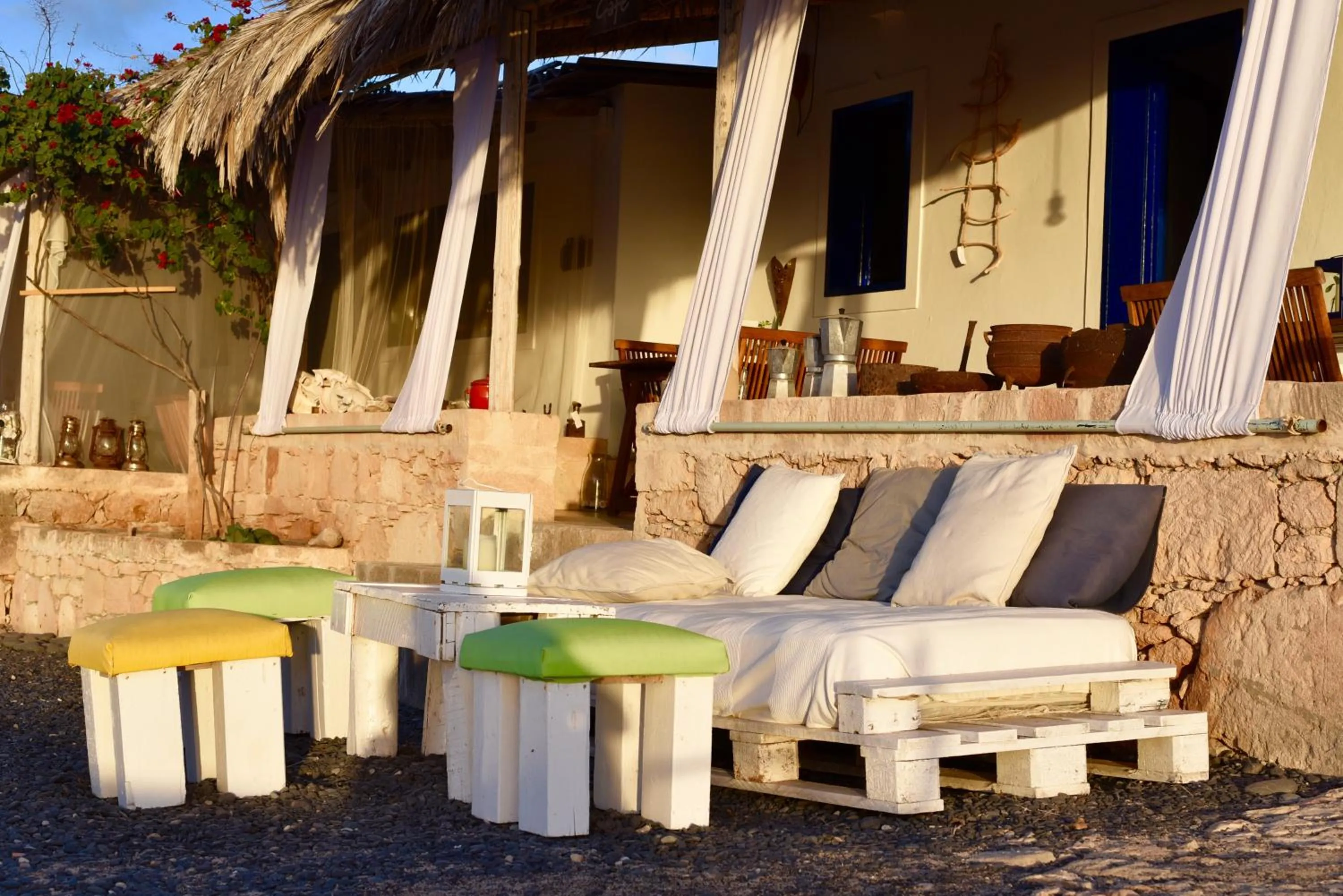 Patio in Spinguera Ecolodge