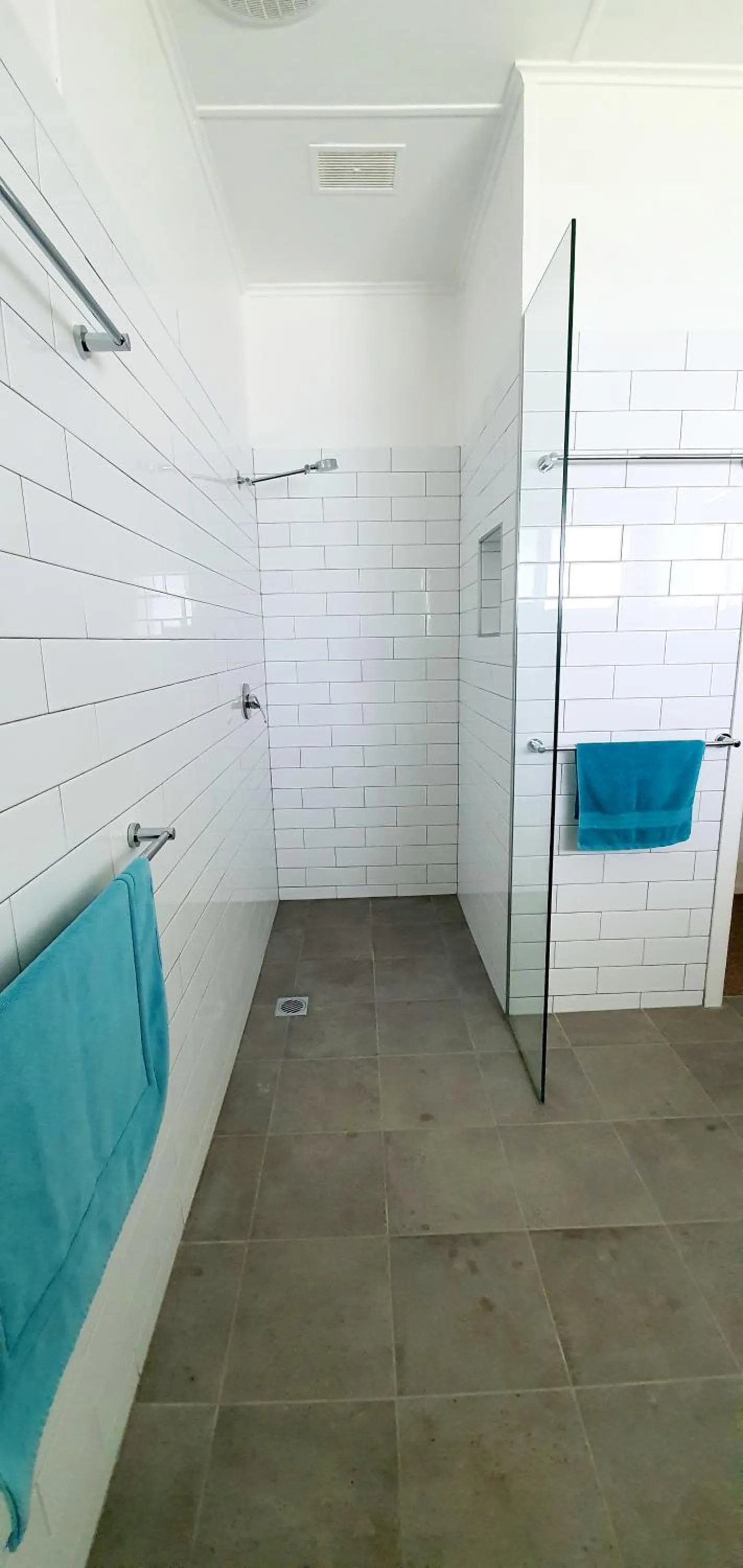 Shower in The Convent Boutique Accommodation