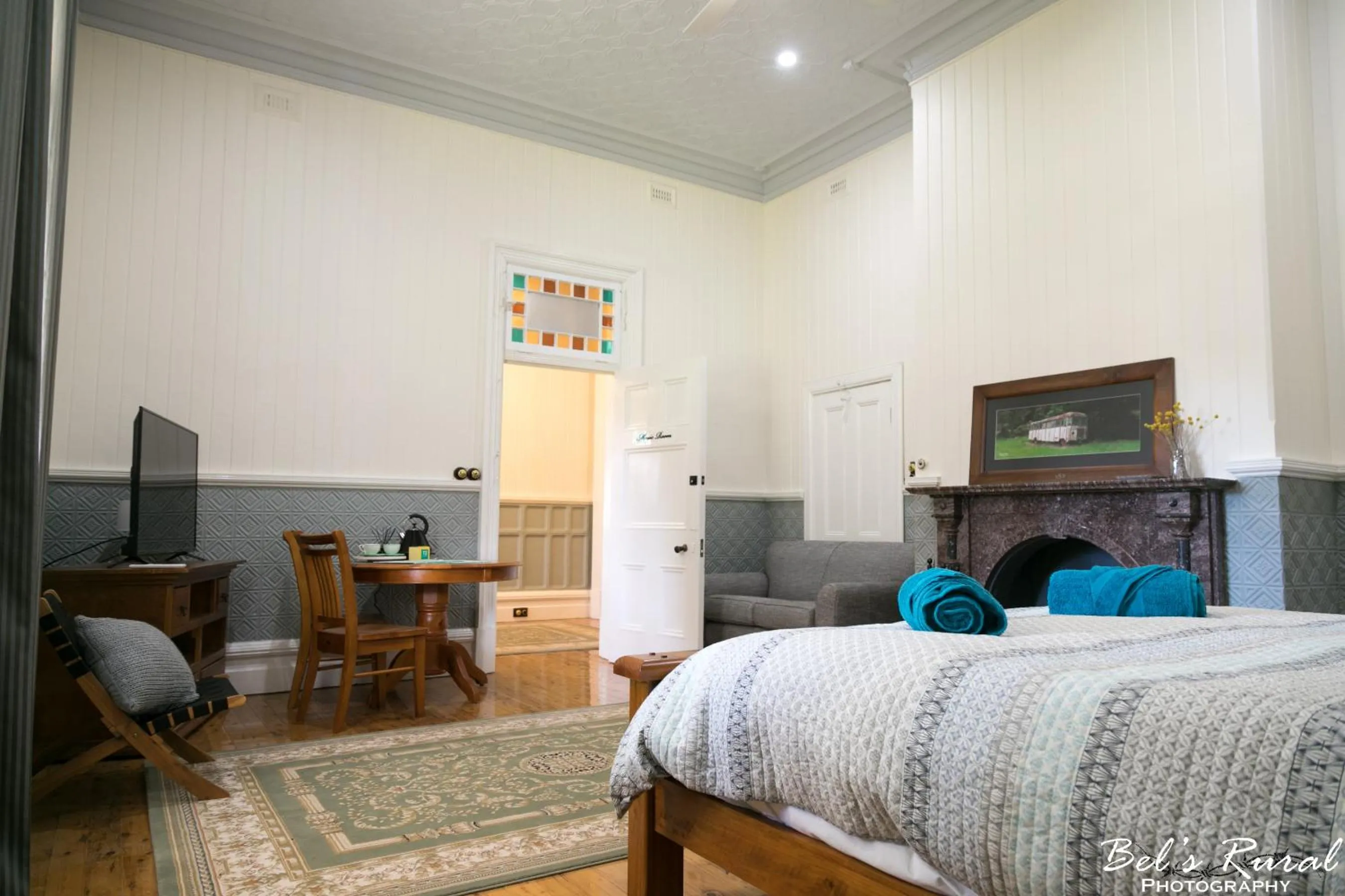 Bed in The Convent Boutique Accommodation