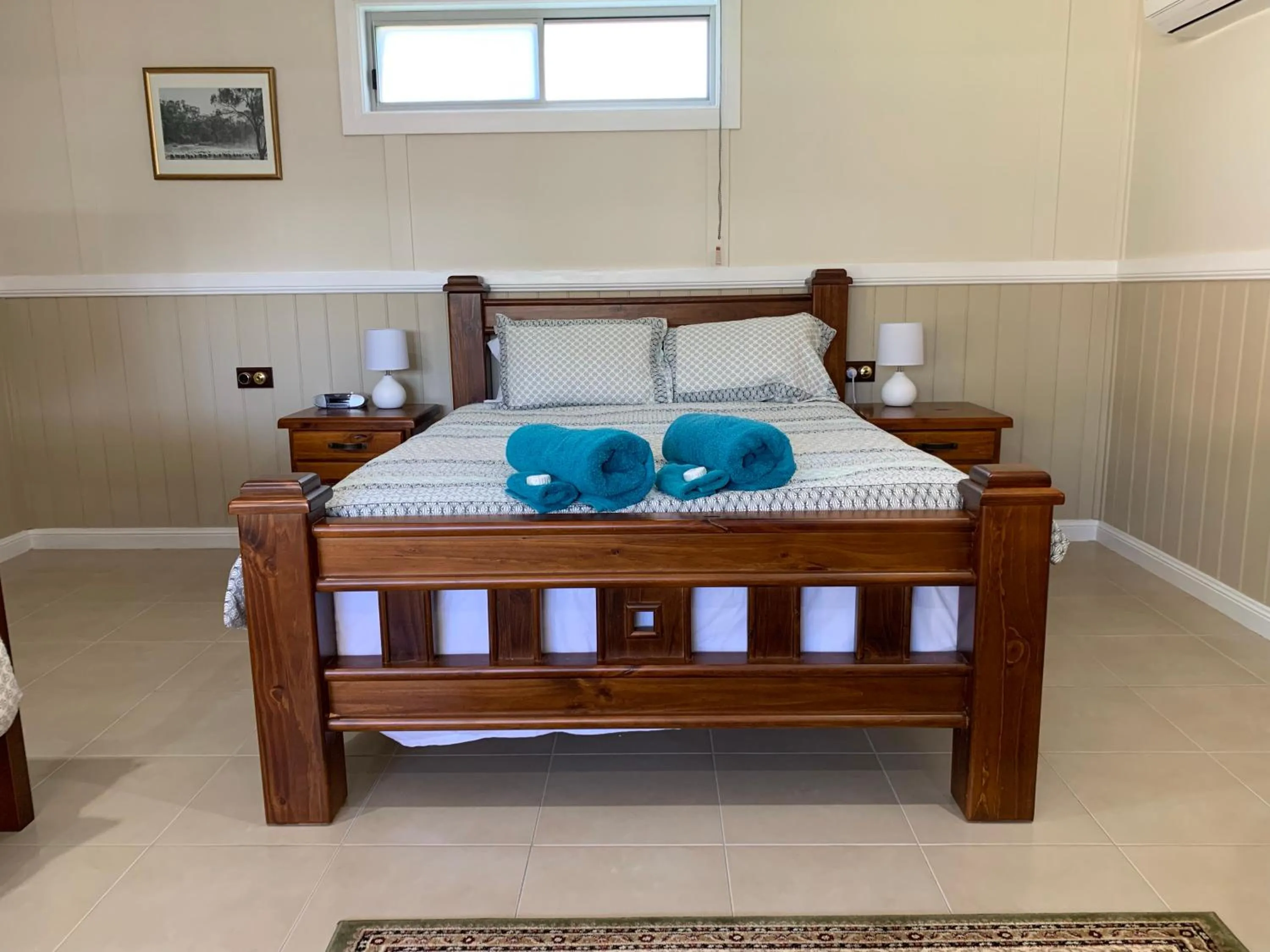 Bed in The Convent Boutique Accommodation
