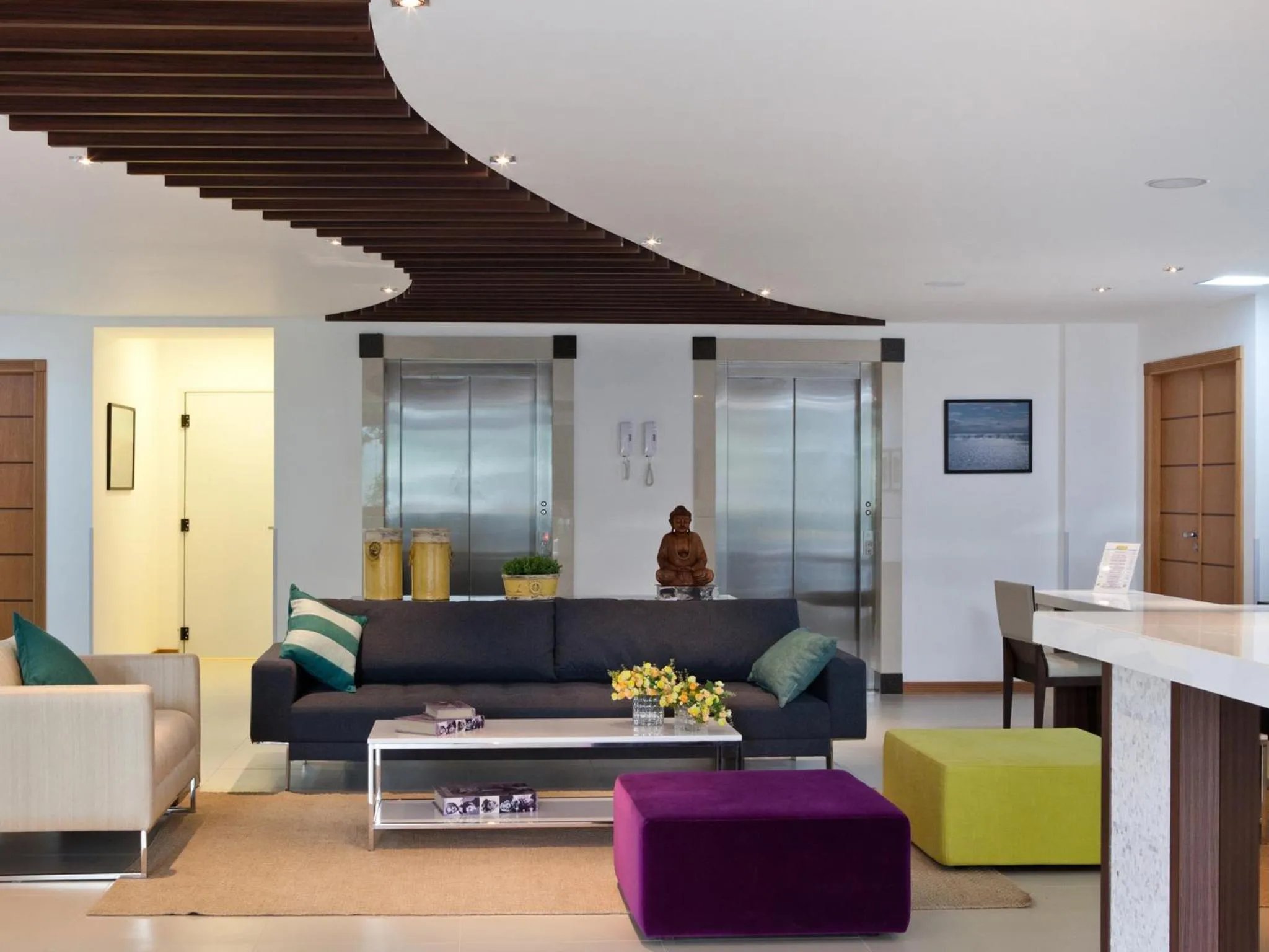 Lobby or reception in Al Mare Hotel