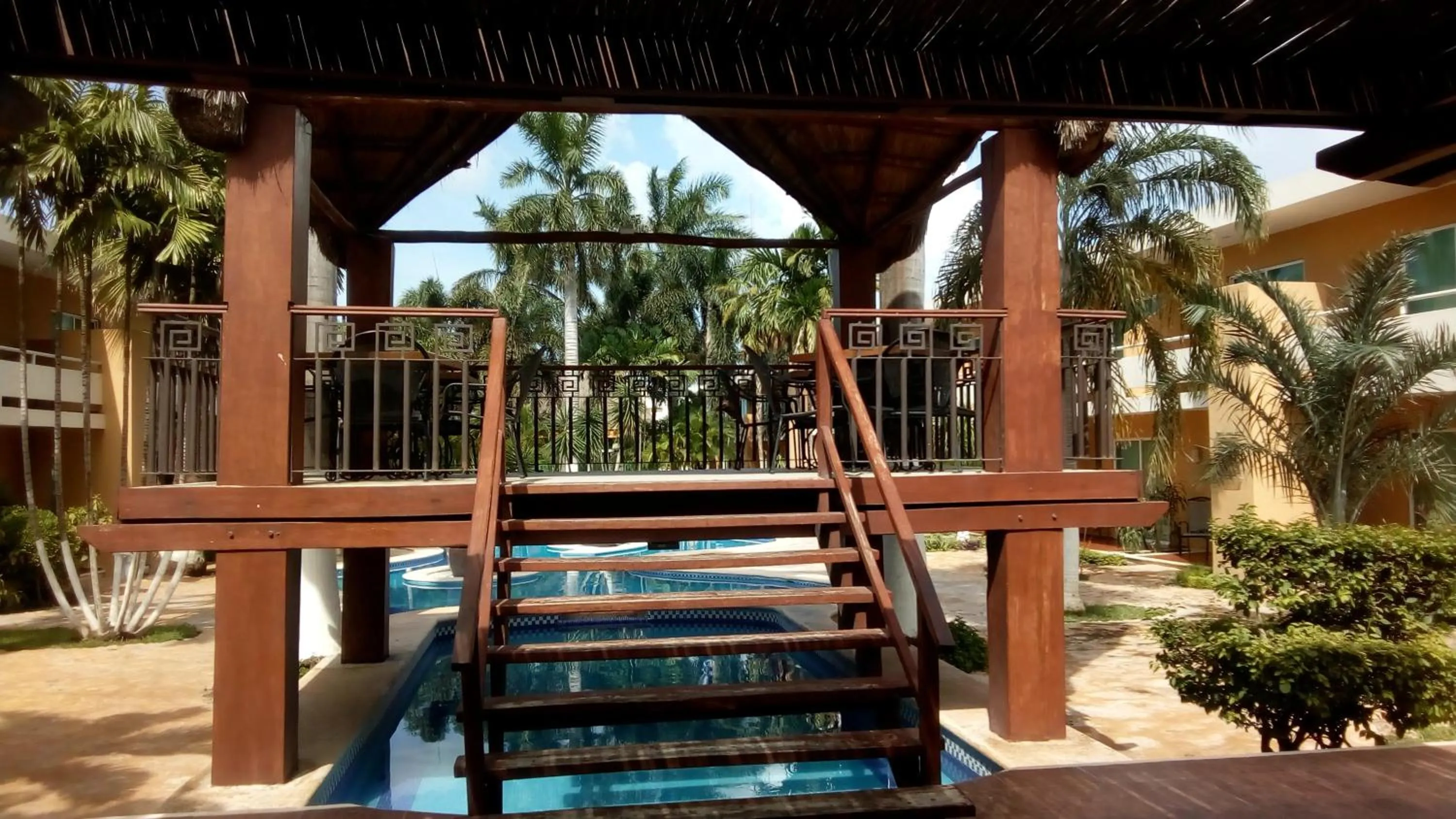 Garden in Tecnohotel Mérida Norte