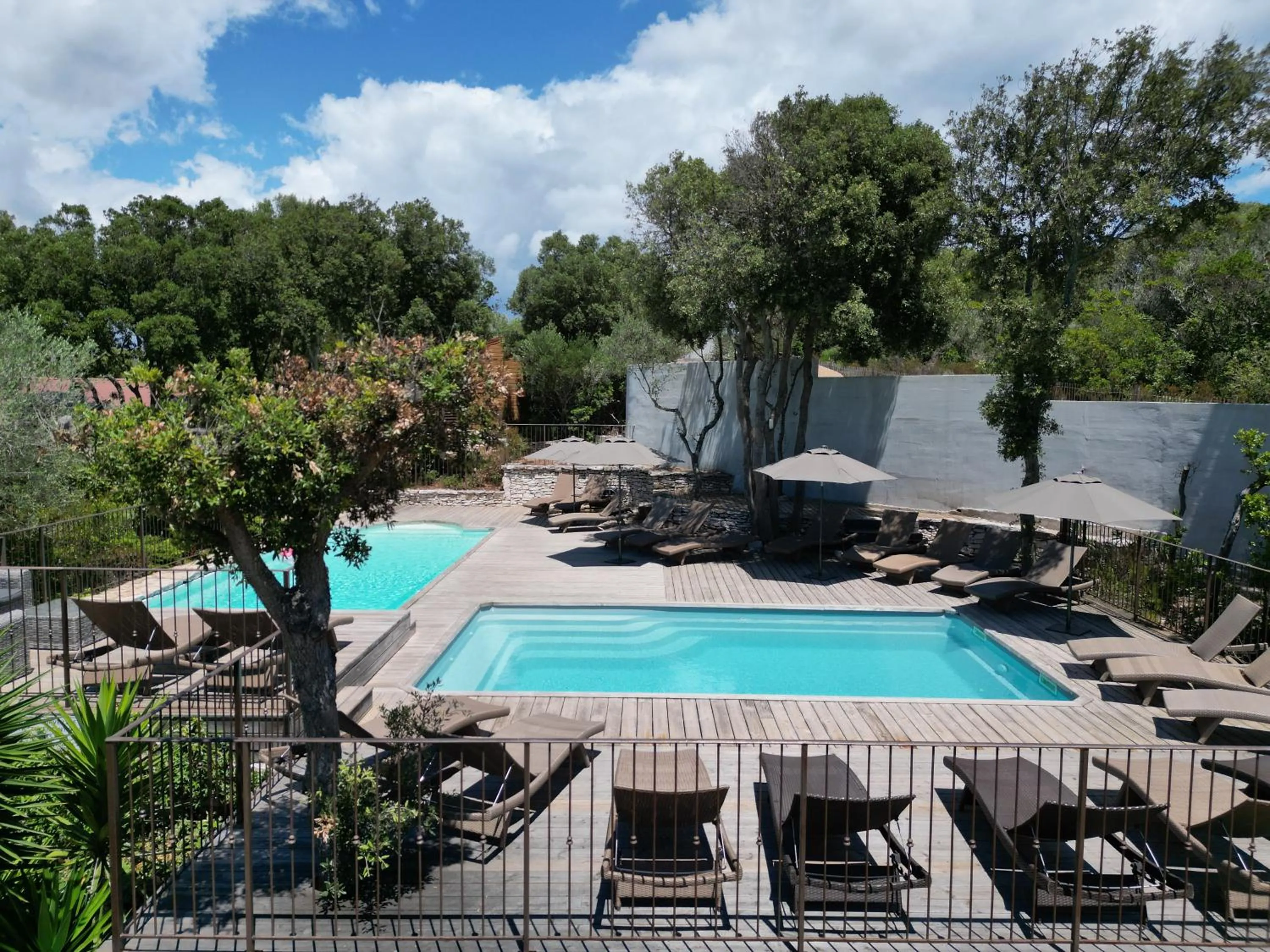 Swimming pool in Résidence Sophia