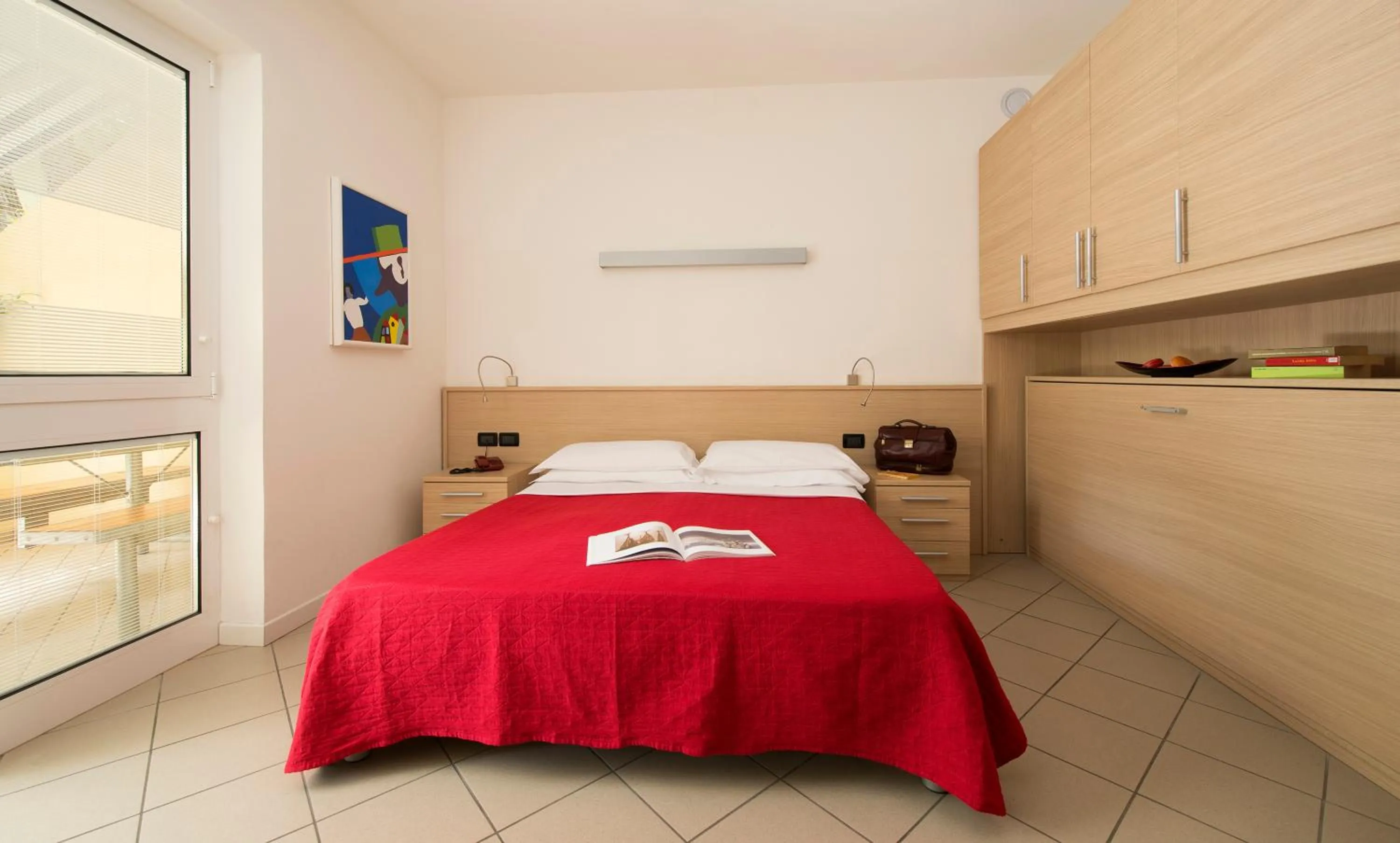 Bed in Nice Hotel Bibione