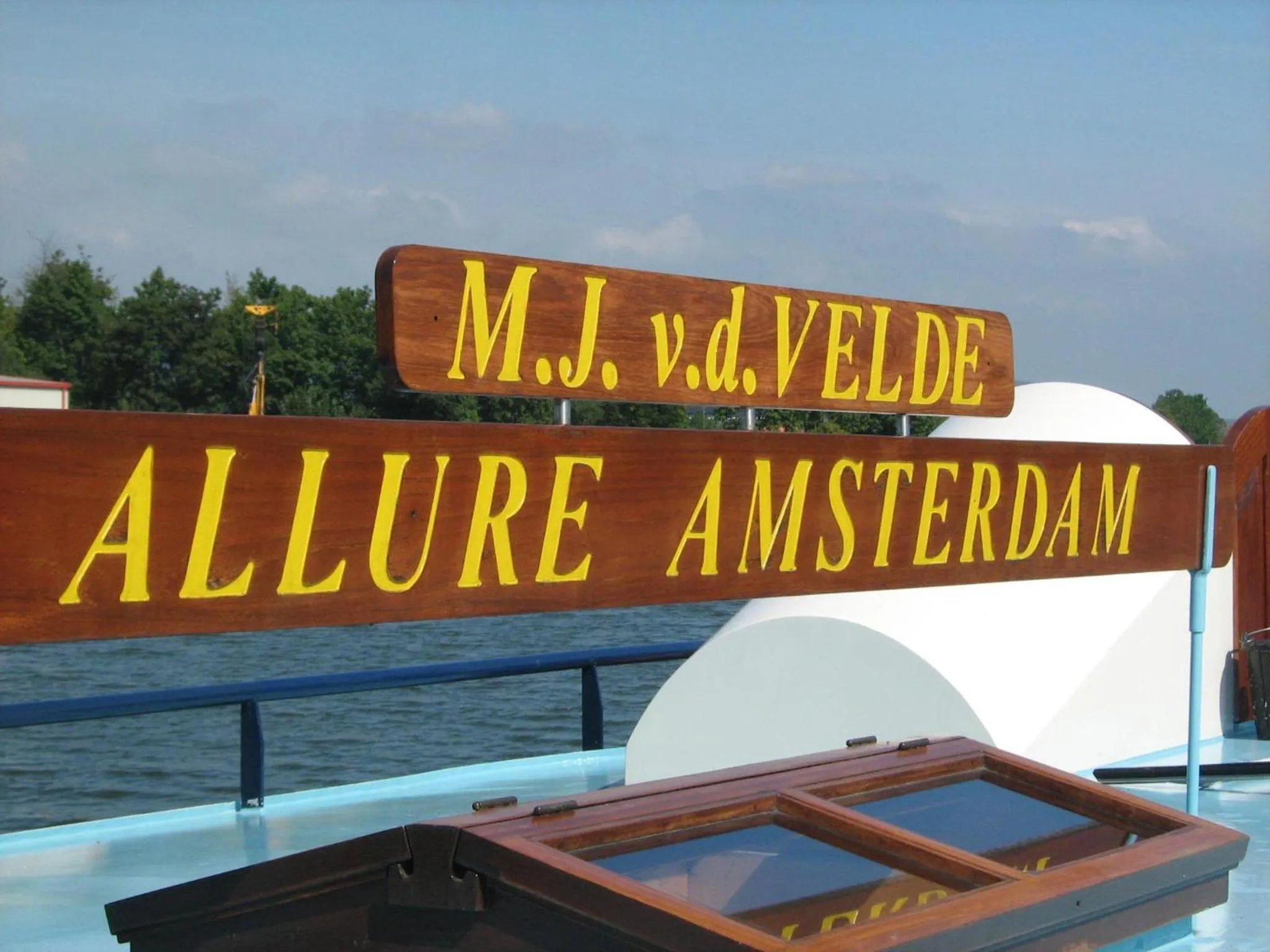 Decorative detail in Hotelboat Allure